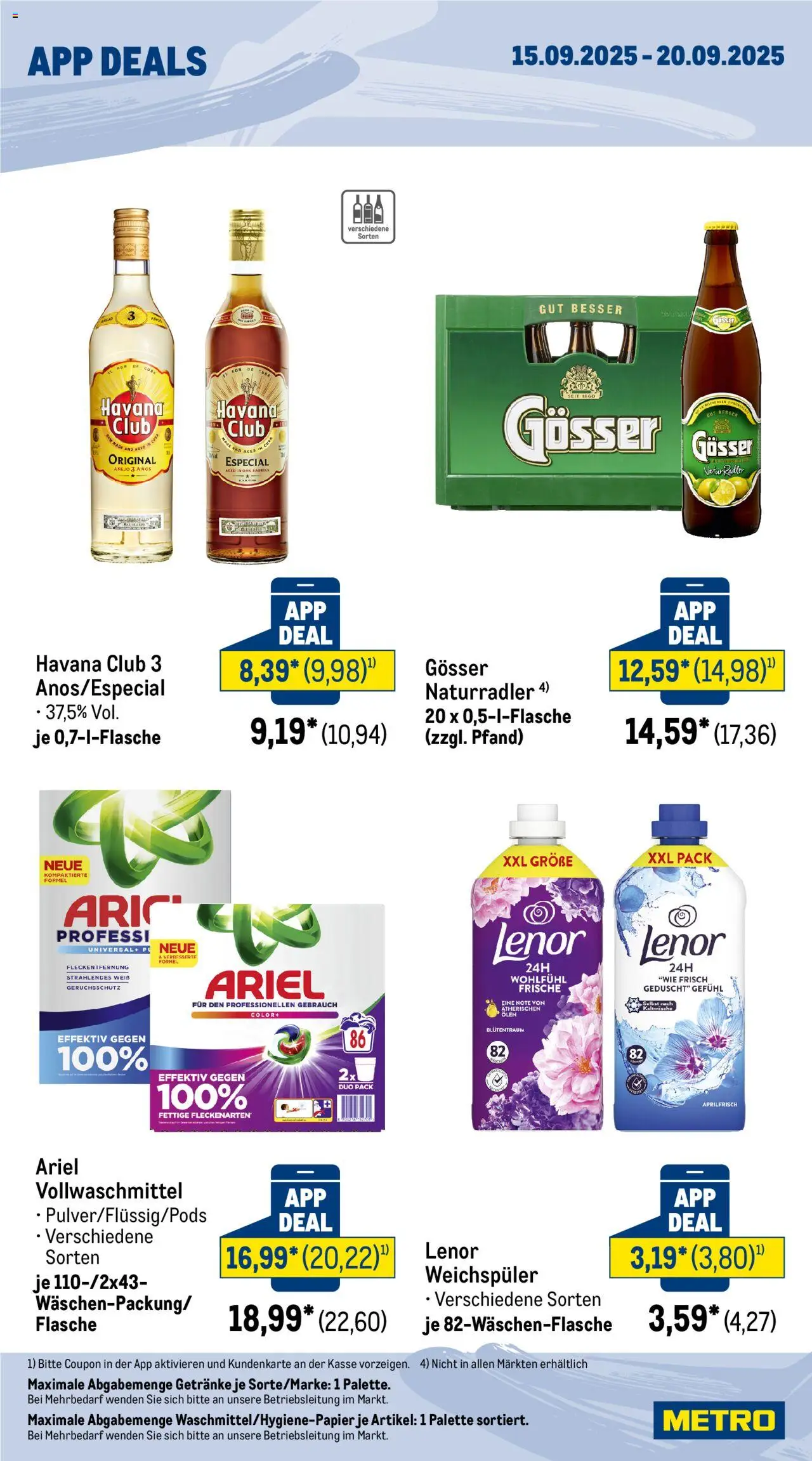 Metro Prospekt ab 15.09.2025 - App Deals - Seite 2