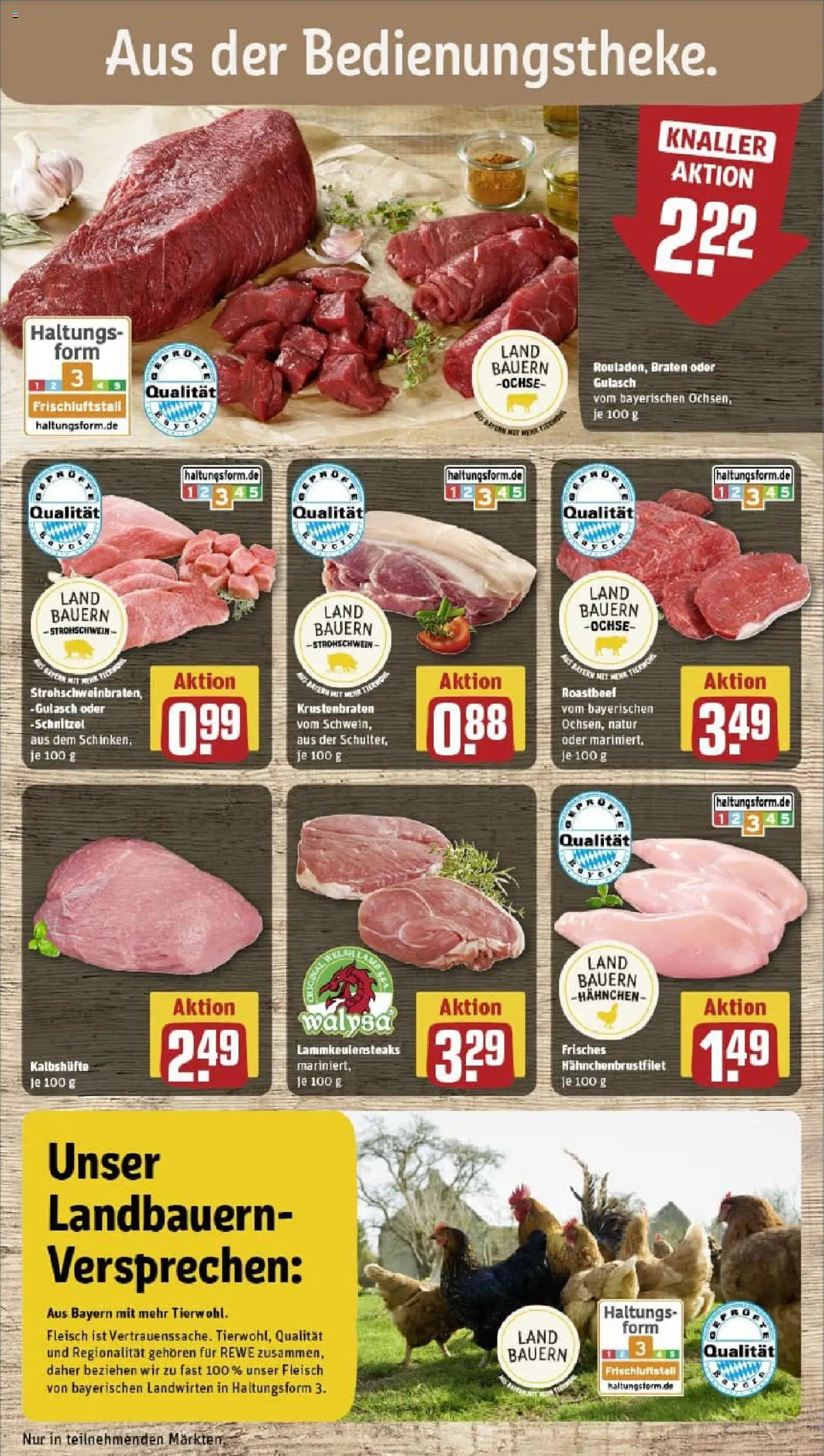 REWE Prospekt ab 14.09.2025 nächste Woche - Prospekt Augsburg/Haunstetten	
