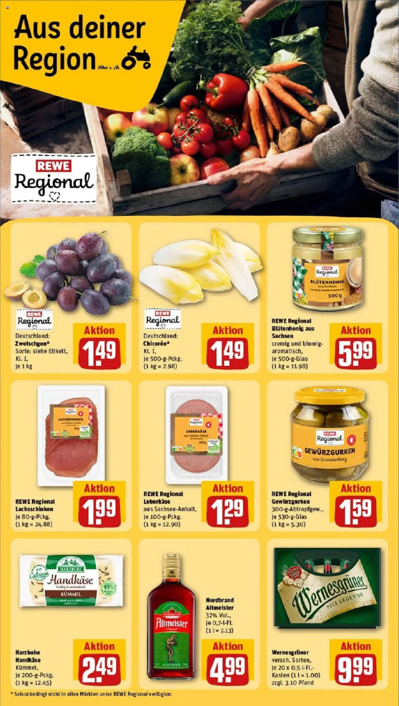 REWE Prospekt ab 14.09.2025 nächste Woche - Prospekt Dresden	