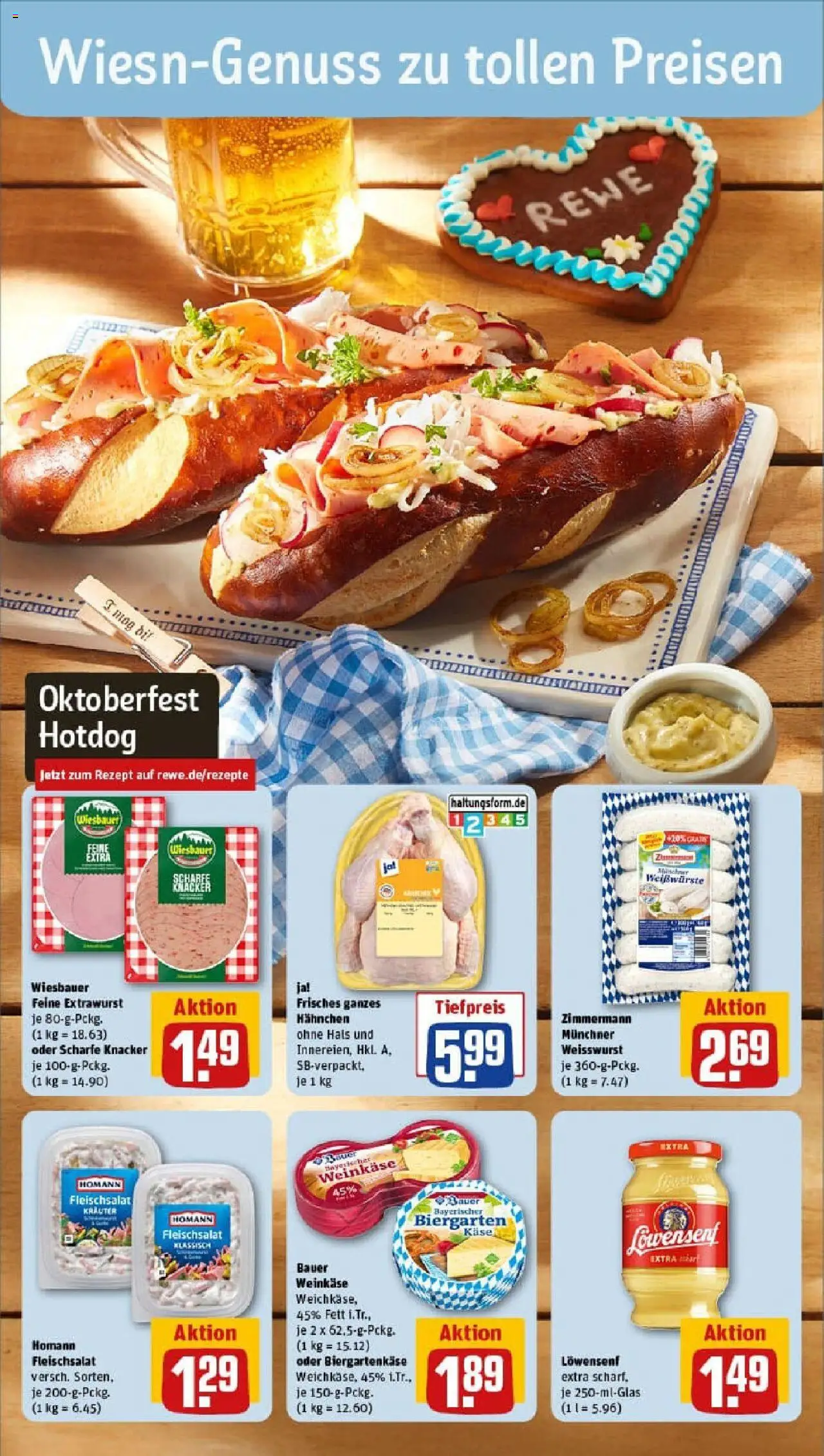 REWE Prospekt ab 14.09.2025 nächste Woche - Prospekt Obersulm	
