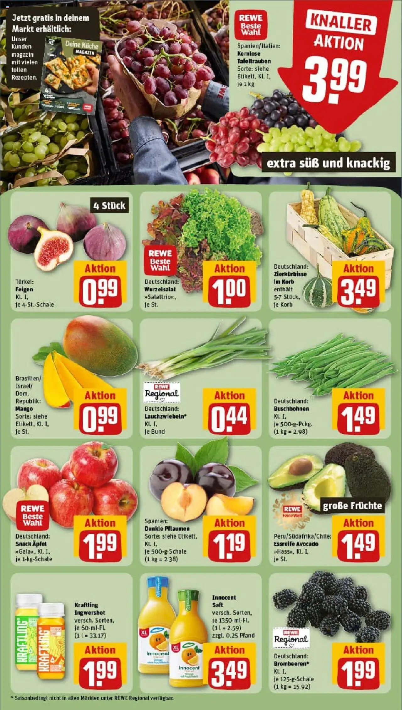REWE Prospekt ab 14.09.2025 nächste Woche - Prospekt Obersulm	