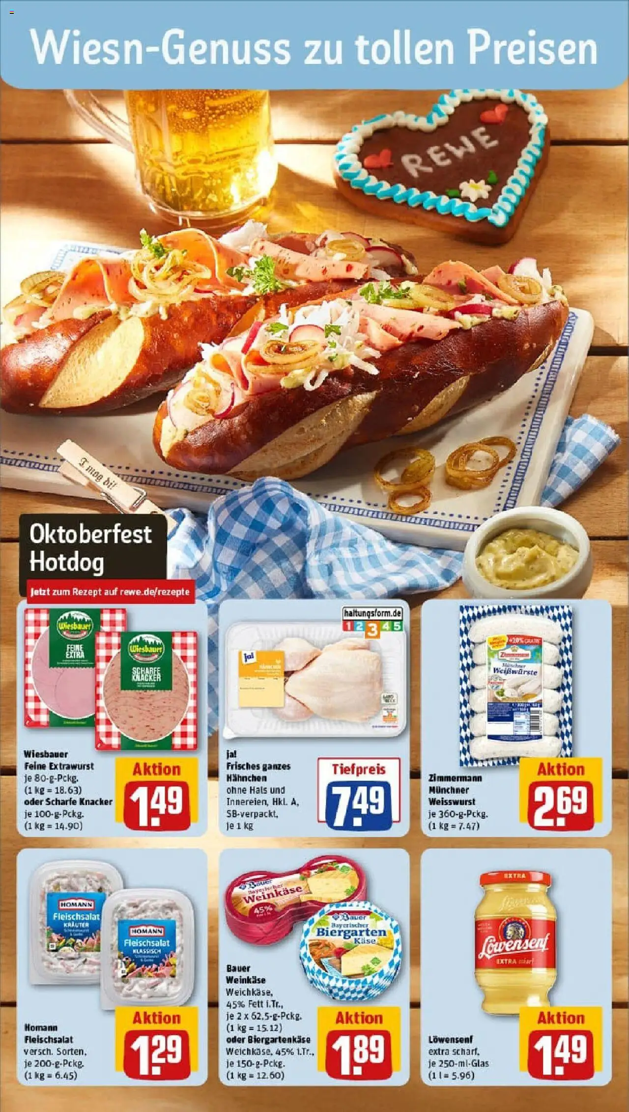 REWE Prospekt ab 14.09.2025 nächste Woche - Prospekt Schöppenstedt	