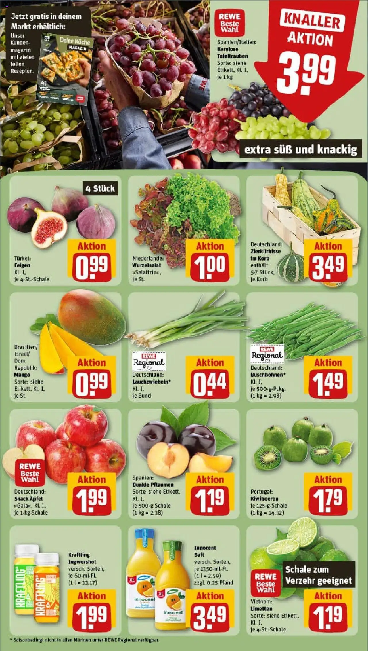REWE Prospekt ab 14.09.2025 nächste Woche - Prospekt Schöppenstedt	