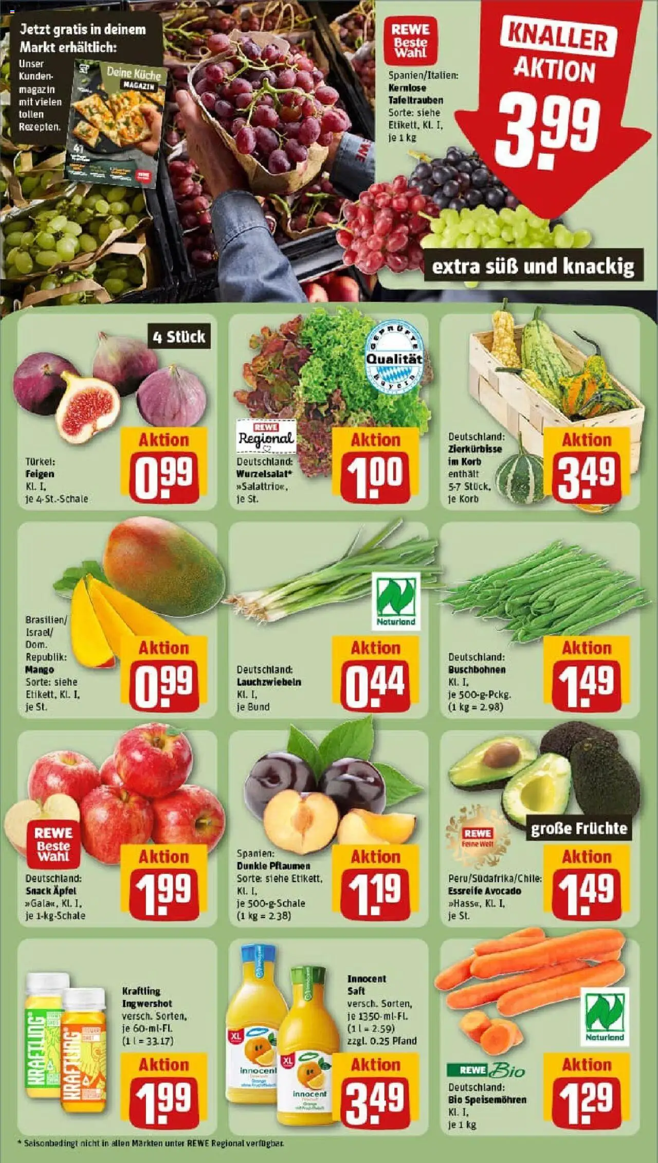 REWE Prospekt ab 14.09.2025 nächste Woche - Prospekt Haßfurt	