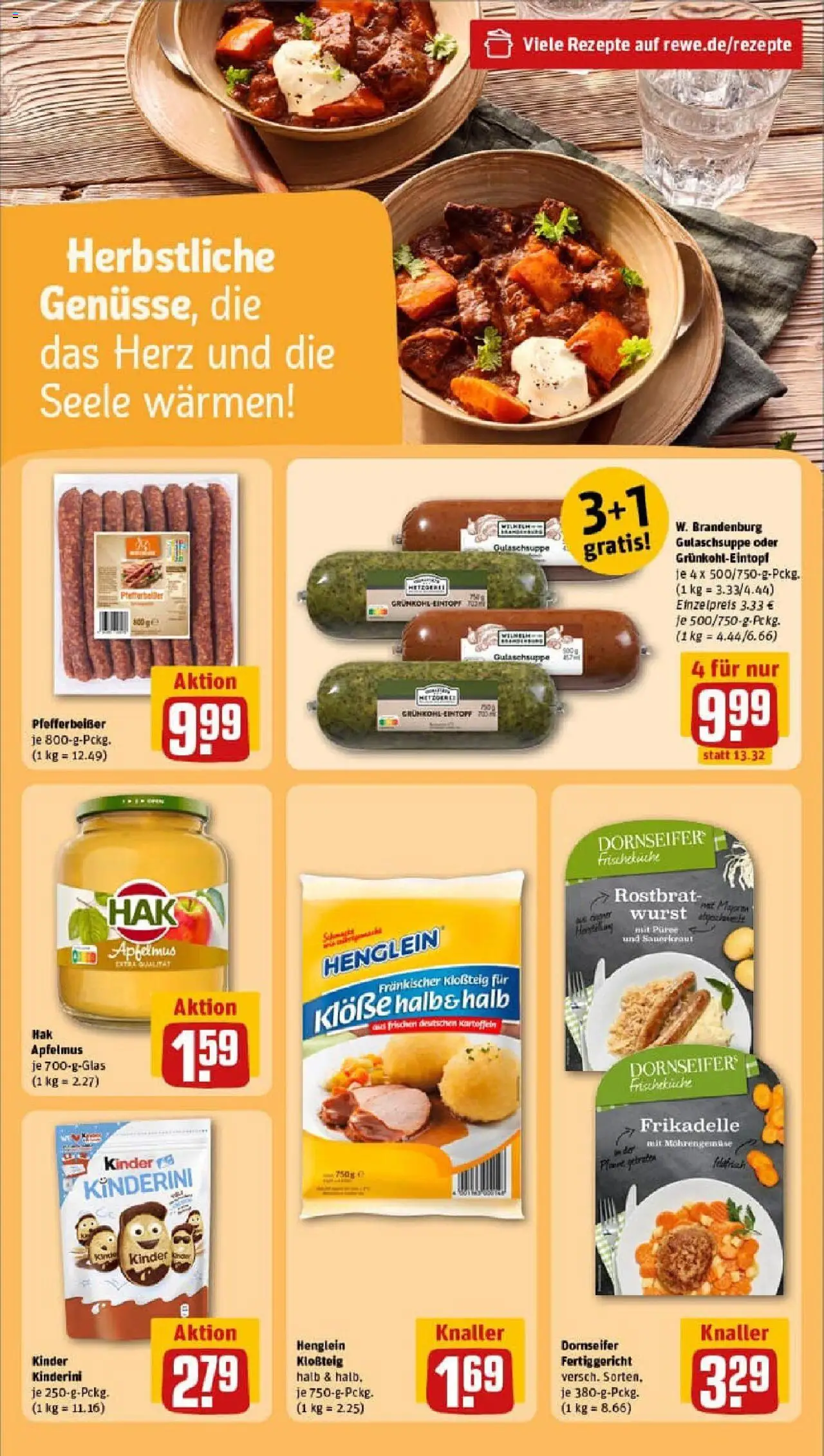 REWE Prospekt ab 15.09.2025 nächste Woche - Prospekt Köln	
