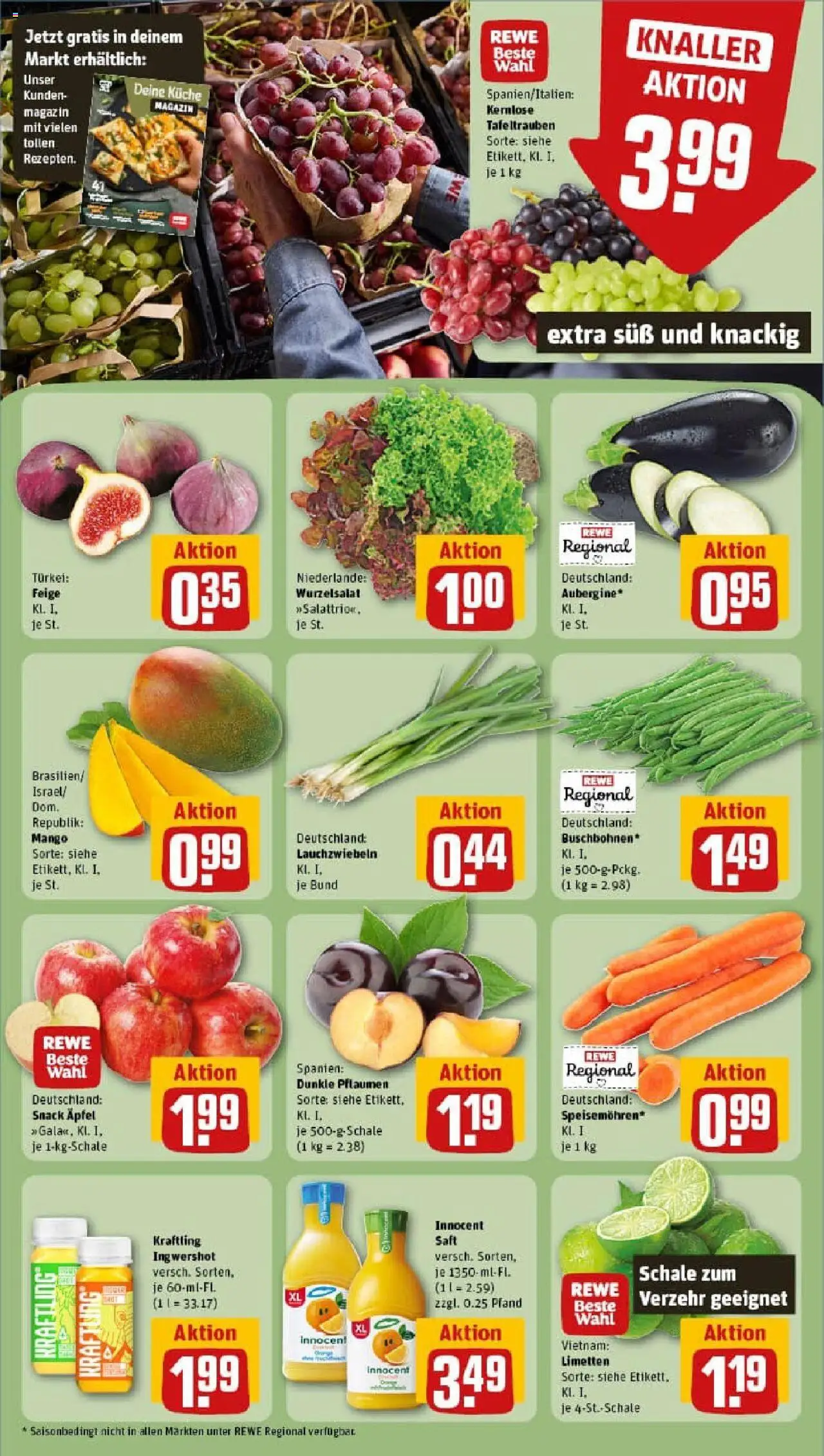 REWE Prospekt ab 15.09.2025 nächste Woche - Prospekt Essen	