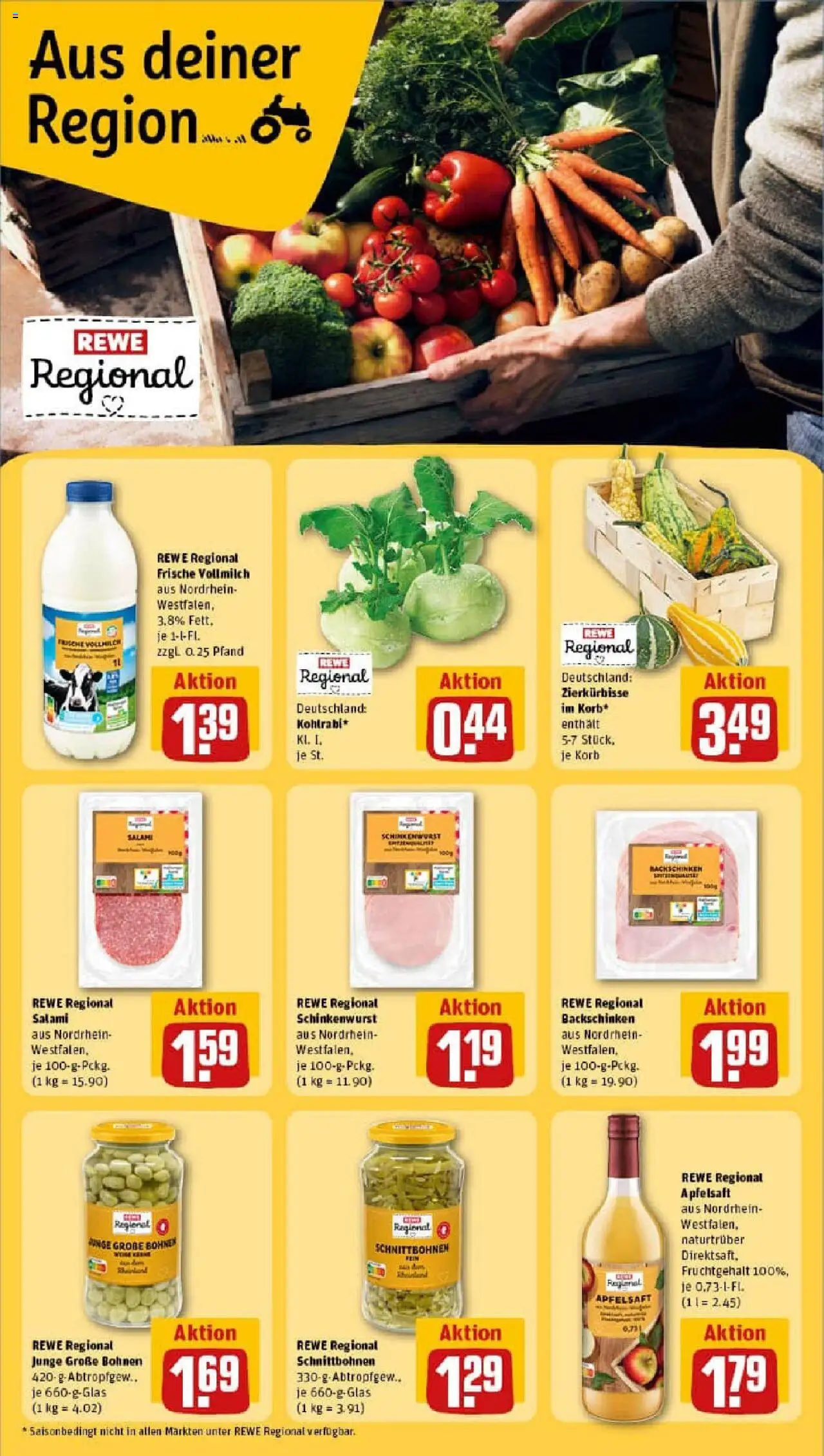 REWE Prospekt ab 15.09.2025 nächste Woche - Prospekt Essen	