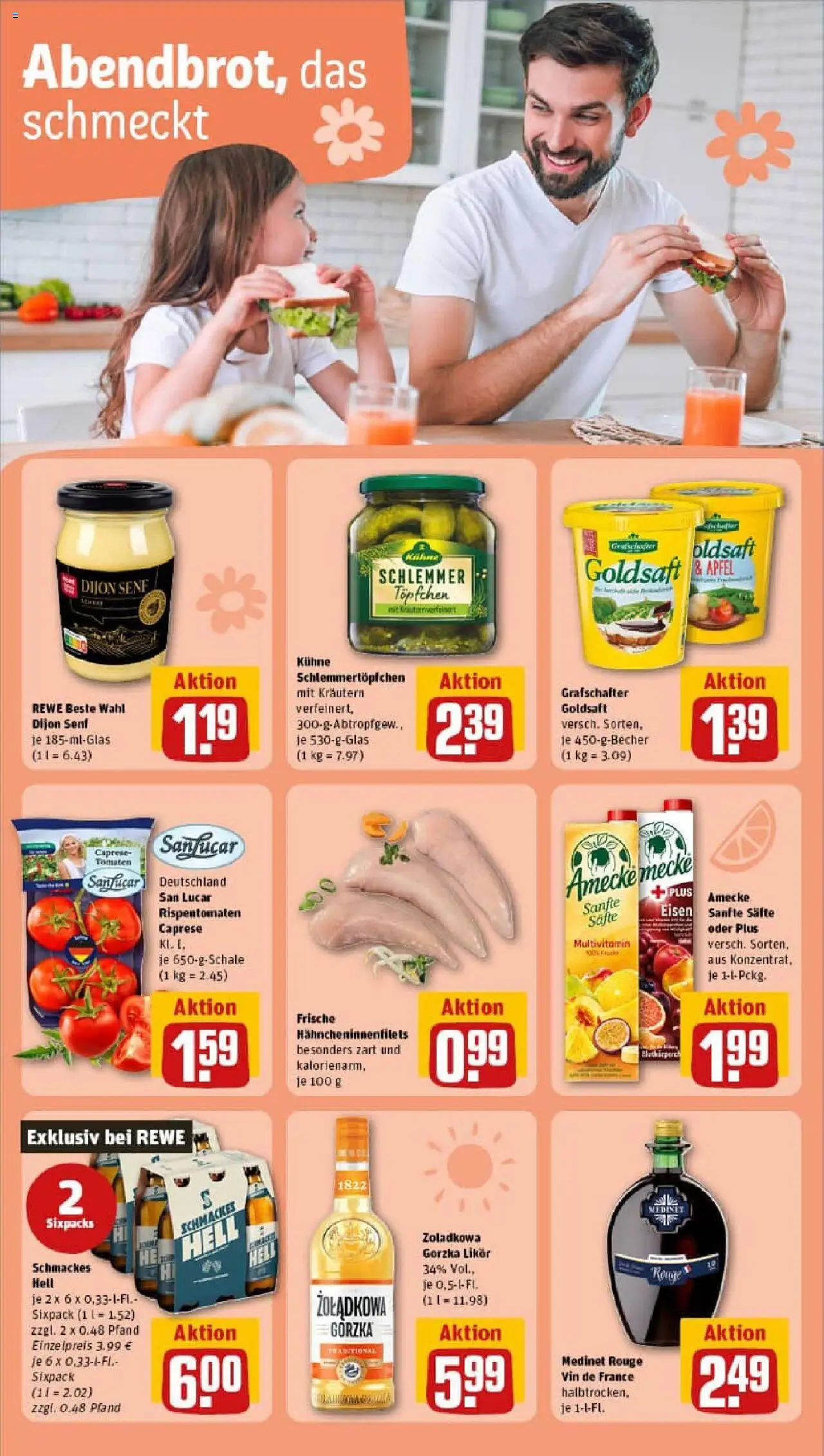 REWE Prospekt ab 15.09.2025 nächste Woche - Prospekt Essen	