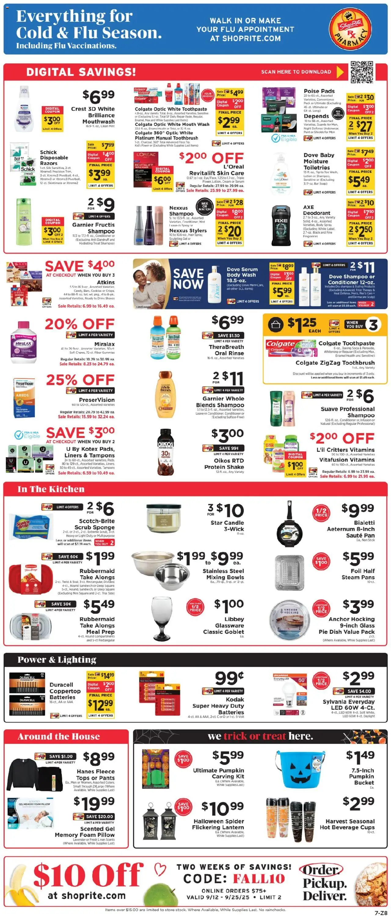 ShopRite Circular from 09/12/2025 >> Weekly Ad, flyer - Page number 8