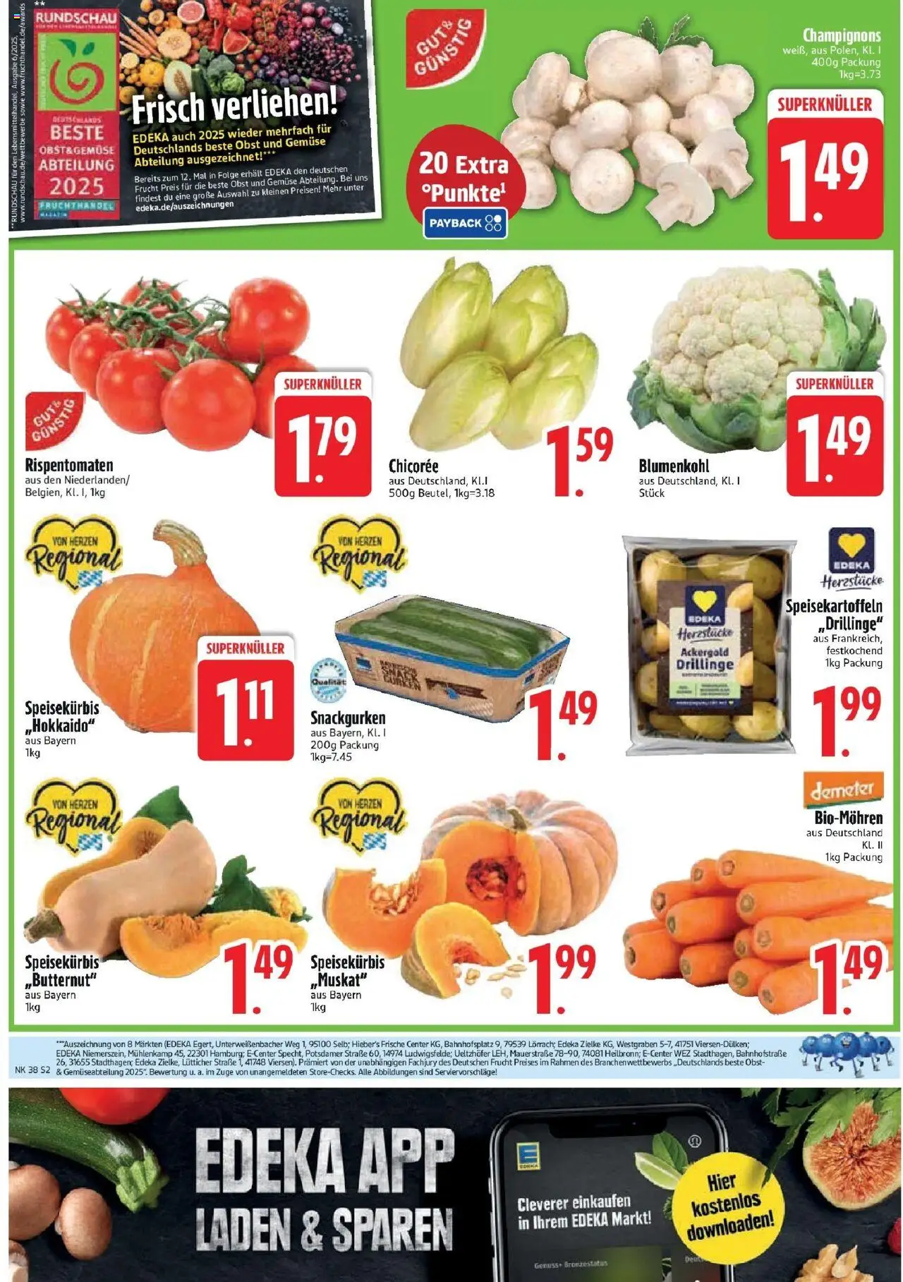 EDEKA Prospekt ab 15.09.2025 - Prospekt Kirchseeon Online