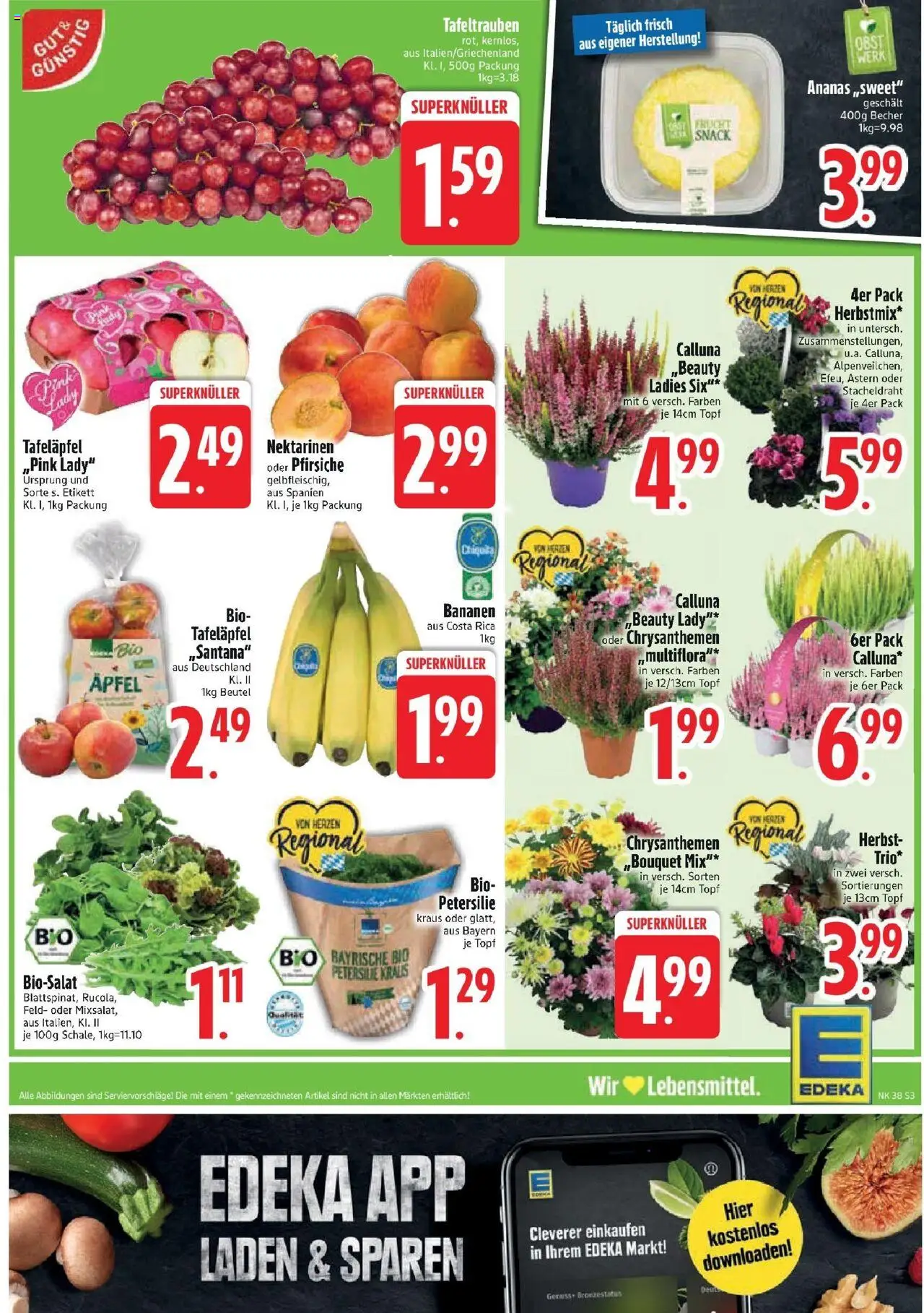 EDEKA Prospekt ab 15.09.2025 - Prospekt Kirchseeon Online