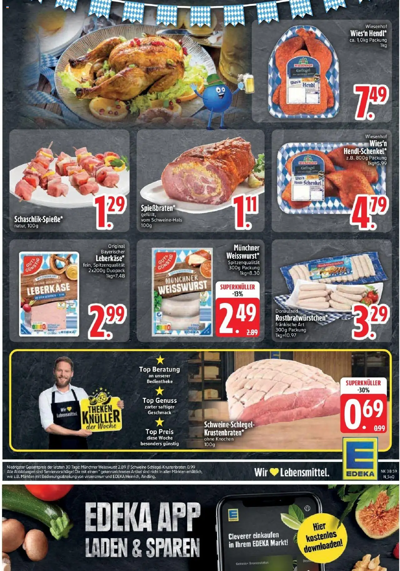 EDEKA Prospekt ab 15.09.2025 - Prospekt Kirchseeon Online