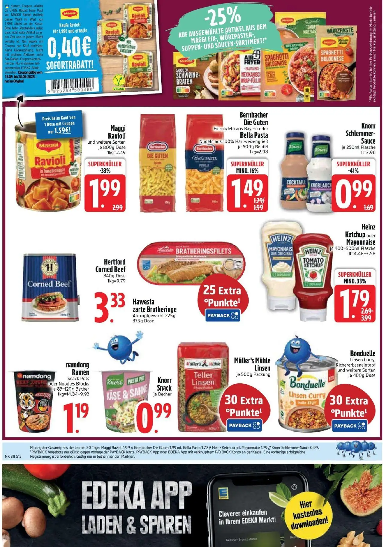 EDEKA Prospekt ab 15.09.2025 - Prospekt Kirchseeon Online