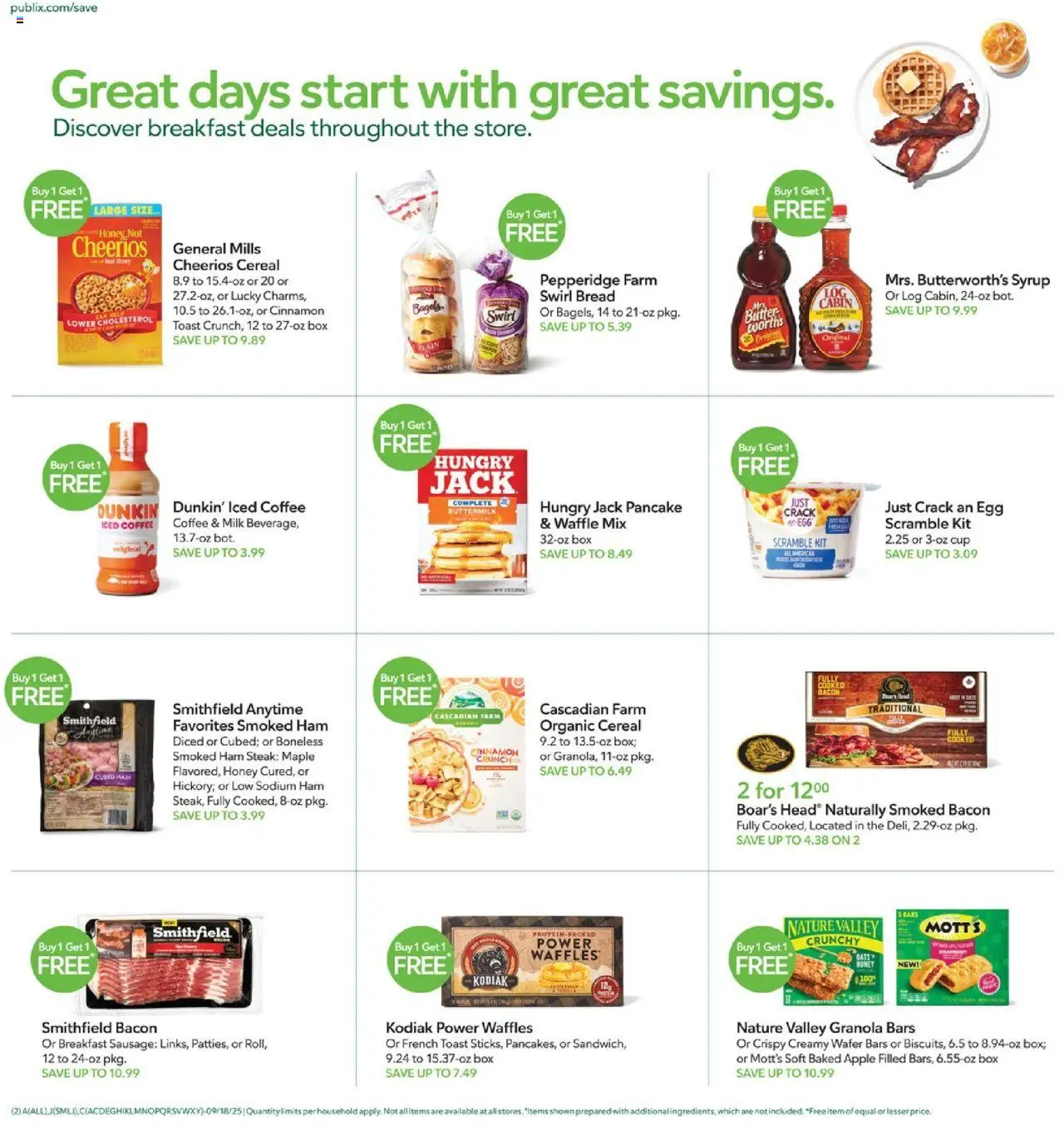 Publix Weekly ad from (09/17/2025) - Ad this week, Flyer - Page number 2