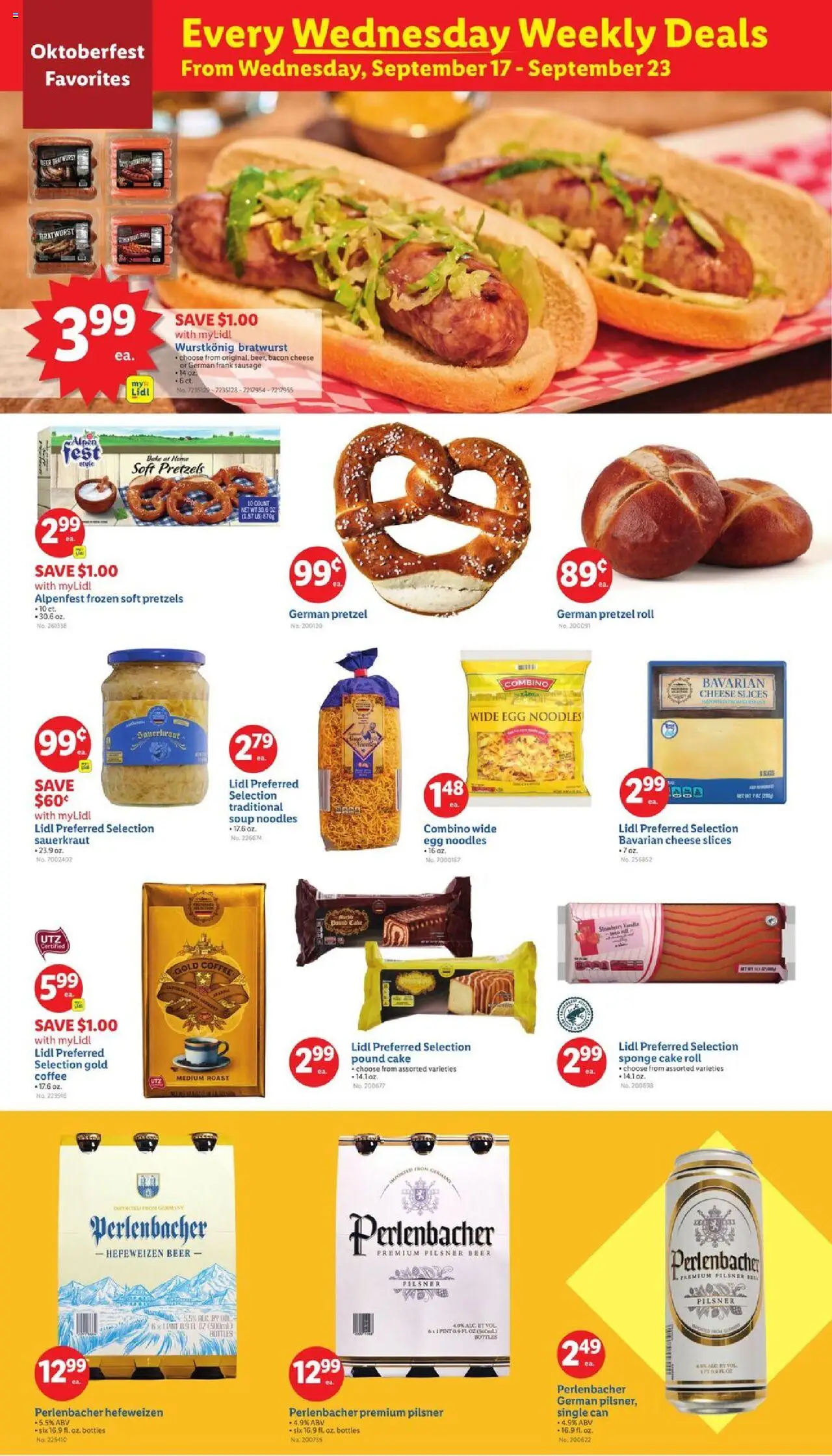 Lidl Weekly Ad - NC from 09/17/2025 - Circular, Weekly flyer - Page number 4