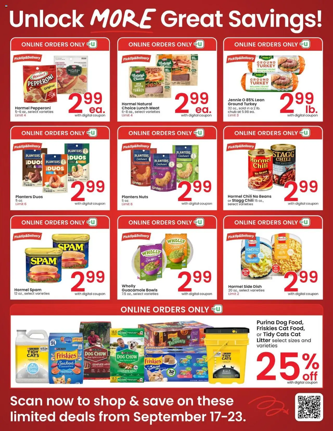 Albertsons Cyber Sale from 09/17/2025 - Flyer - Page number 2