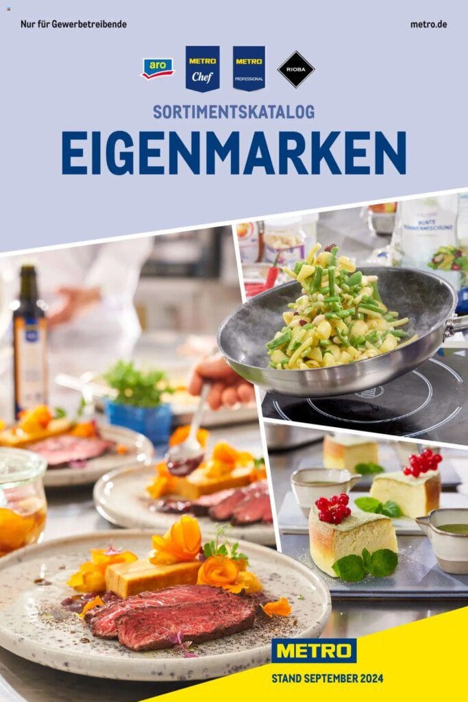 Metro  Eigenmarkensortiment (ab 19.09.2024) zum Blättern
