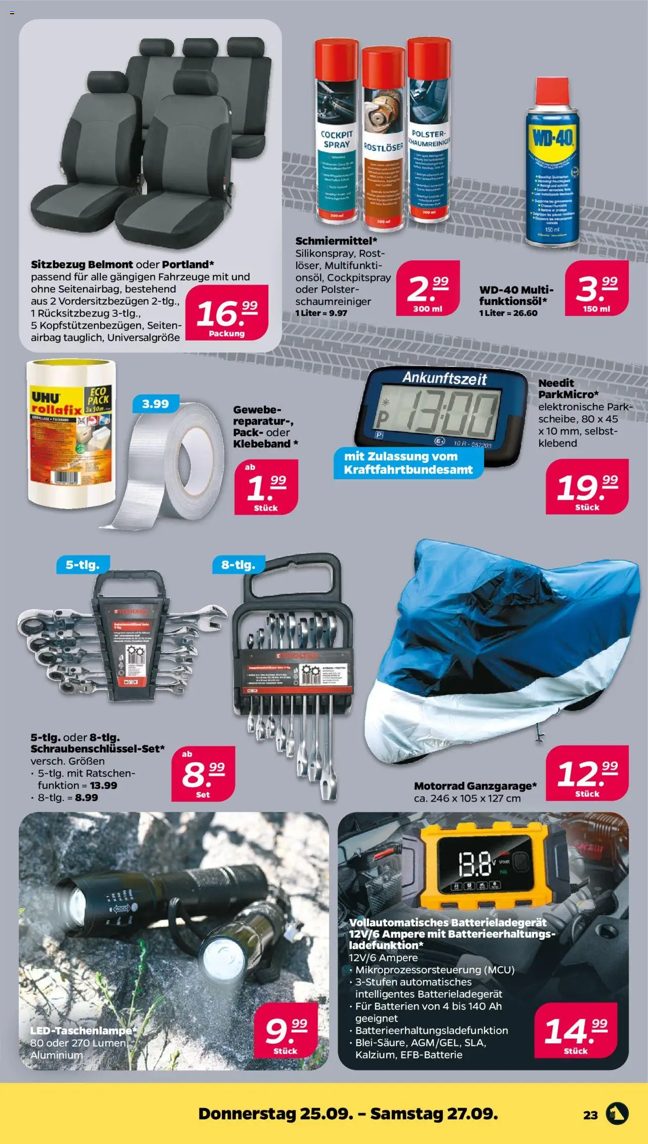 Netto Prospekt 	 – gültig ab 21.09.2025 | Seite: 23 | Produkte: Batterien