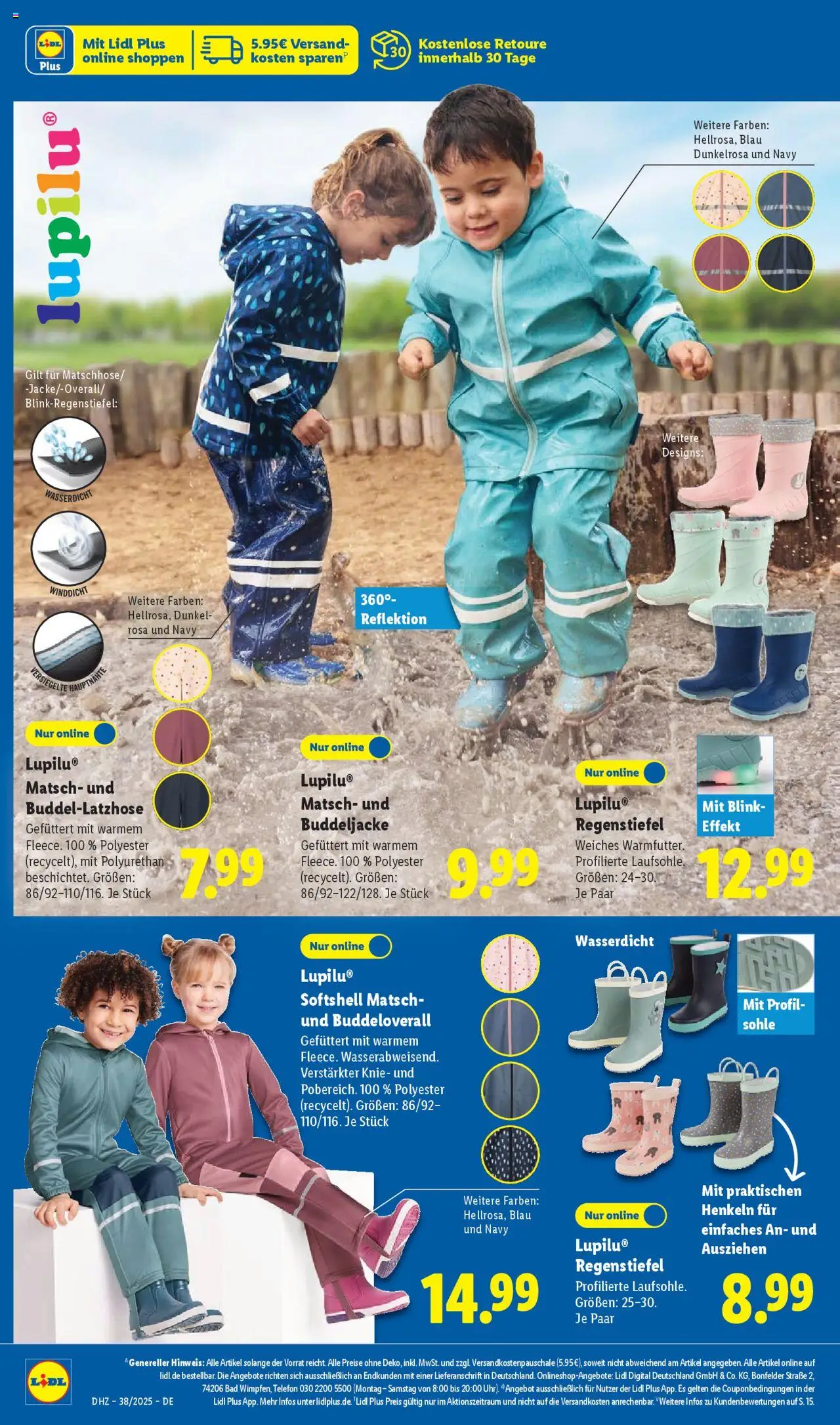 Lidl Prospekt Gundelsheim – gültig ab 15.09.2025 | Seite: 38 | Produkte: Bad, Telefon