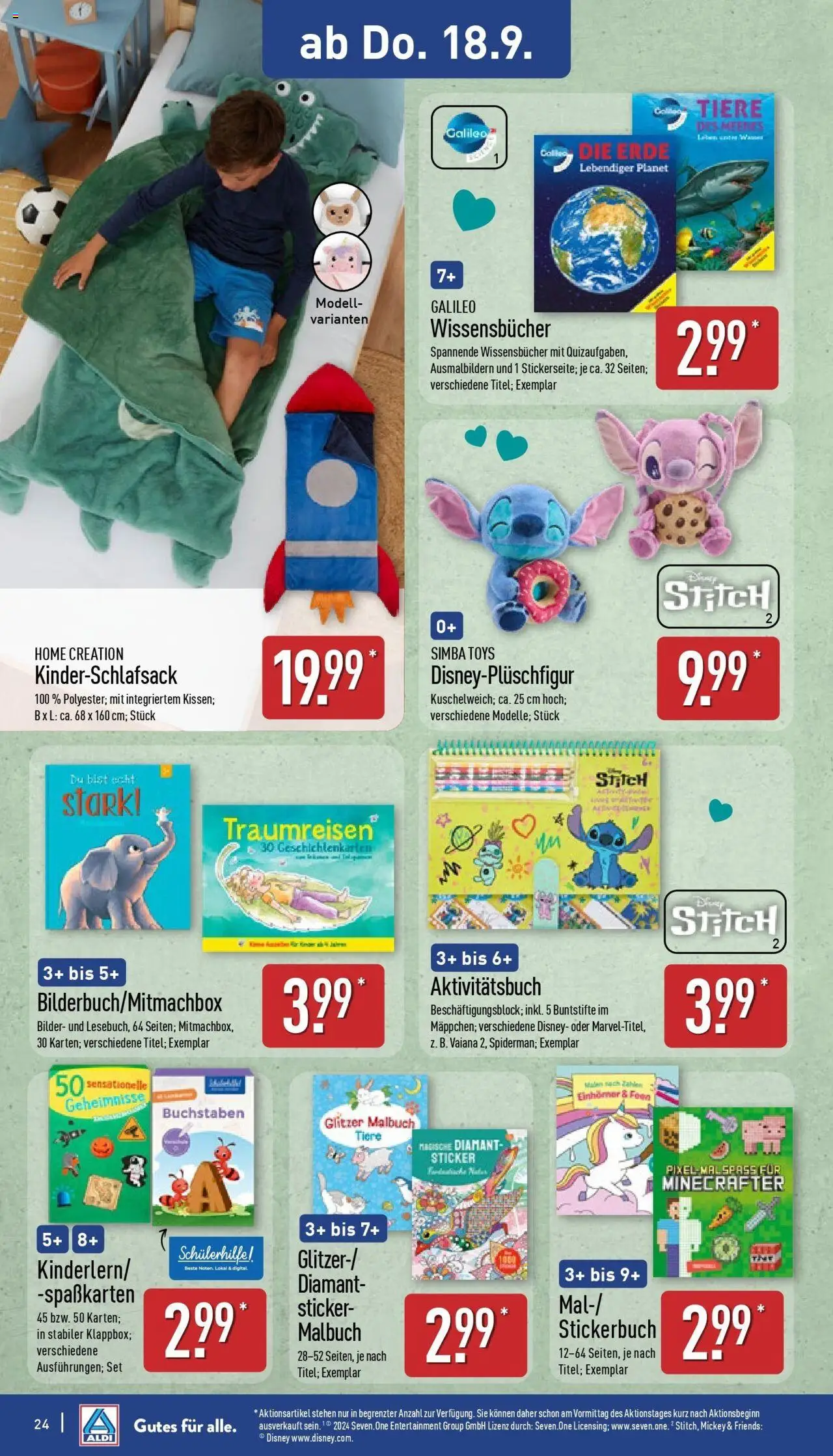 Aldi - ALDI Nord: Wochenangebote – gültig ab 14.09.2025 | Seite: 26 | Produkte: Bilder, Home creation