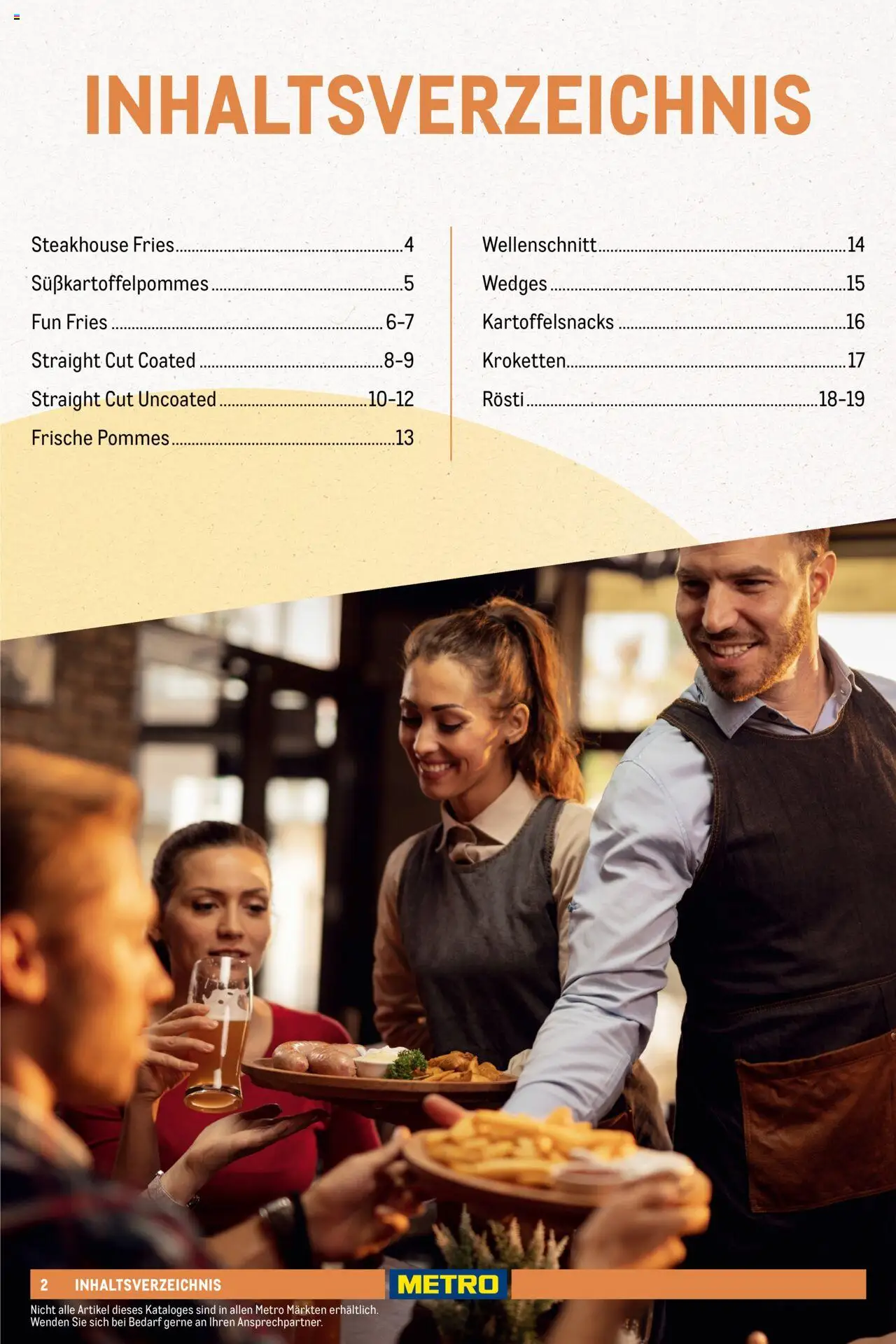 Metro - Pommessortiment – gültig ab 01.03.2025 | Seite: 2 | Produkte: Pommes