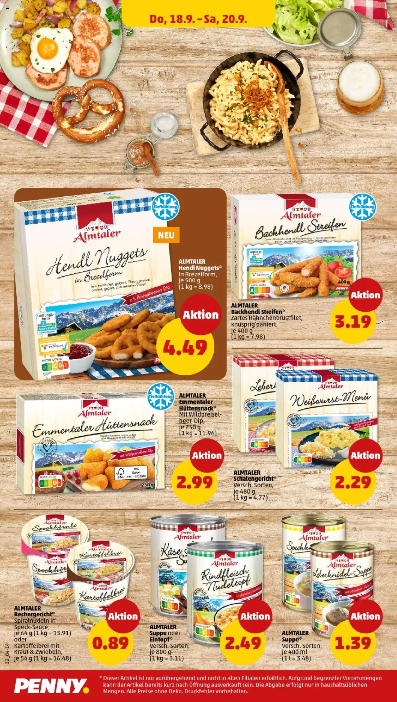 Penny - Bayern – gültig ab 15.09.2025 | Seite: 34 | Produkte: Käse, Weißwurst, Kraut, Rindfleisch