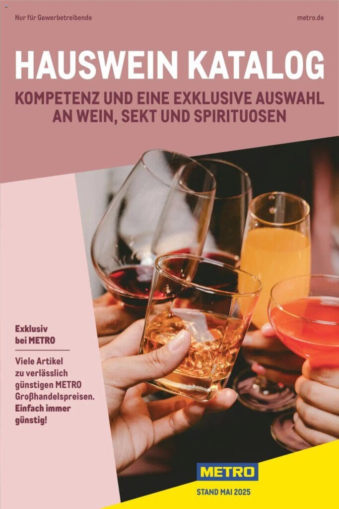 Metro Hauswein-Katalog (ab 01.05.2025) zum Blättern