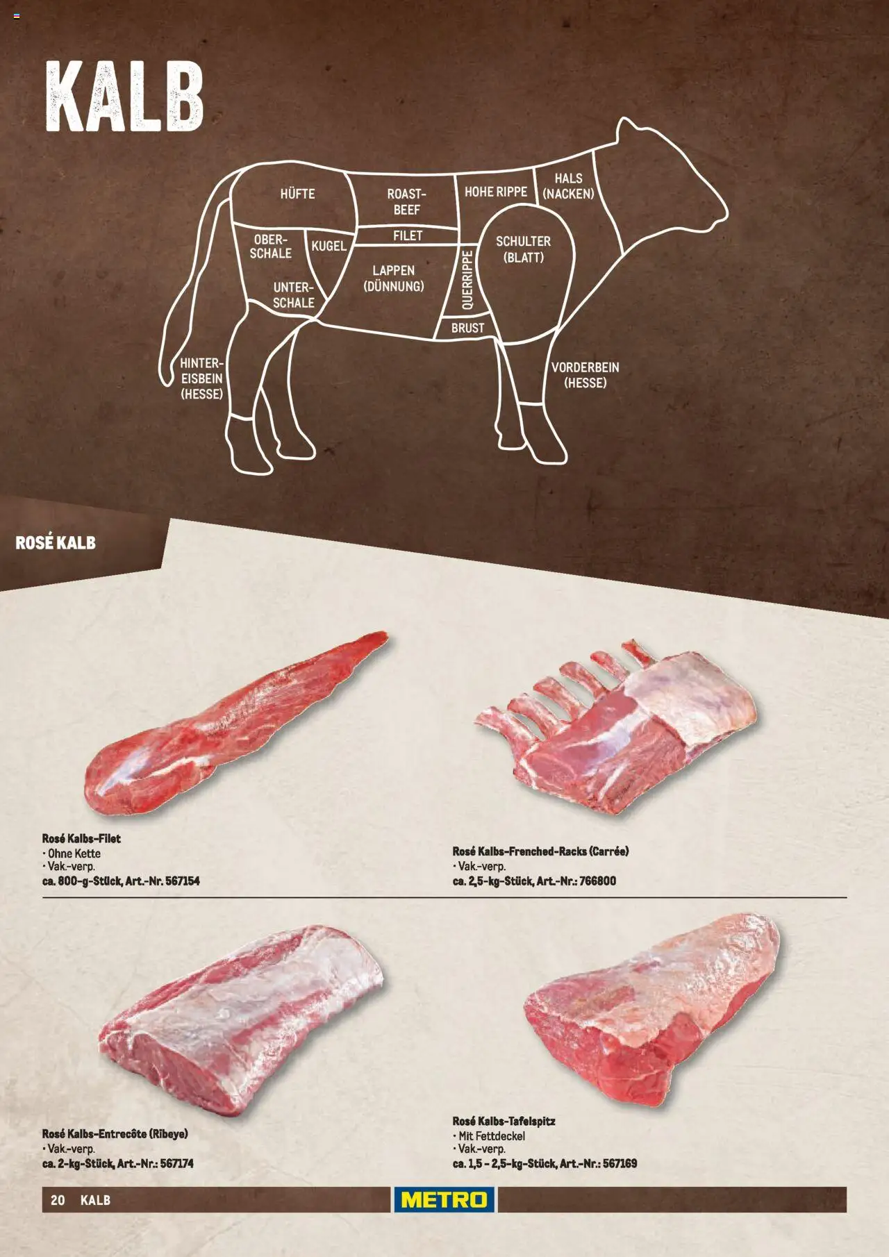 Metro  Fleischsortiment – gültig ab 01.05.2025 | Seite: 20 | Produkte: Steak