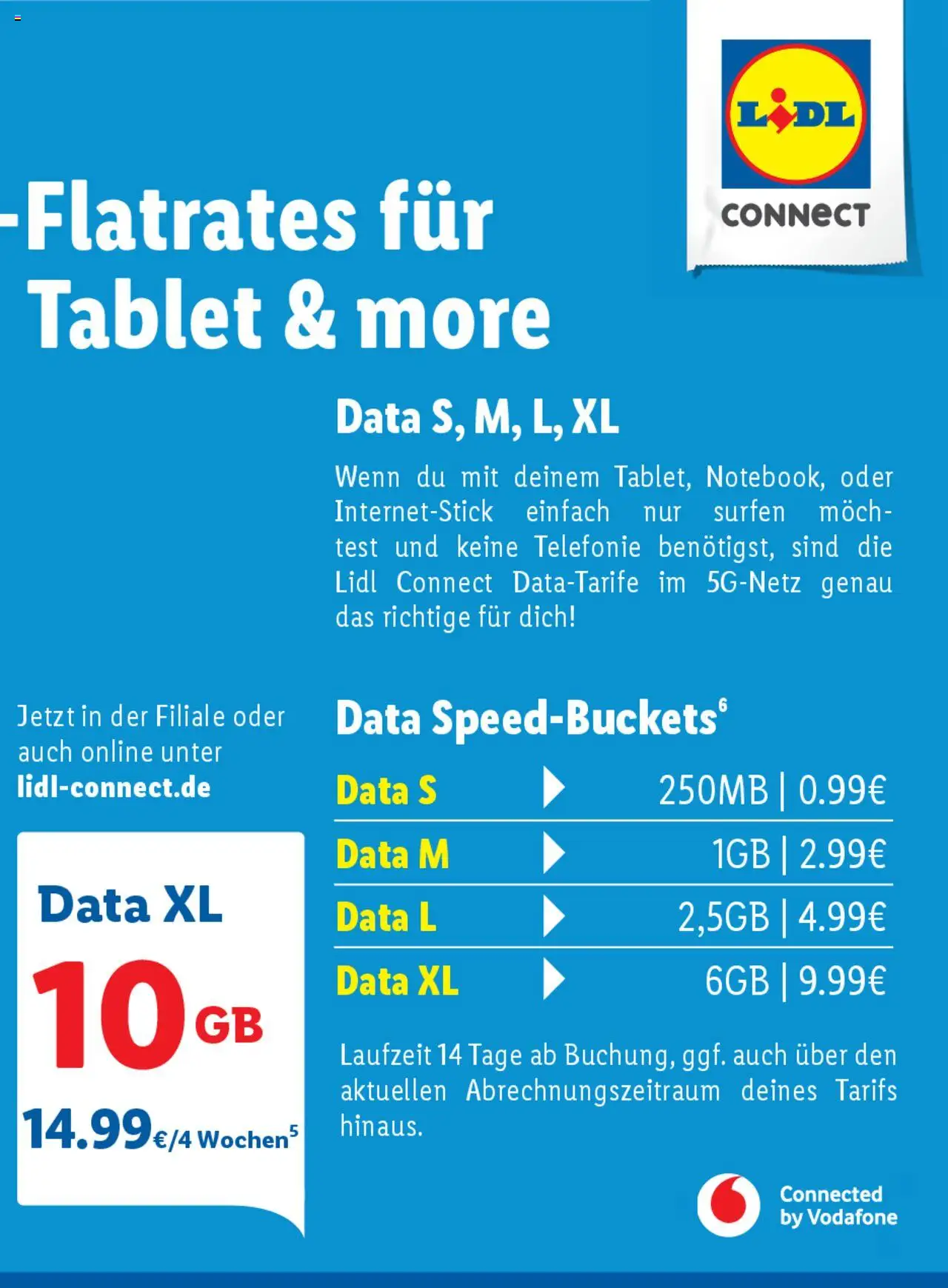 Lidl Tarifübersicht – gültig ab 01.01.2025 | Seite: 7 | Produkte: Tablet