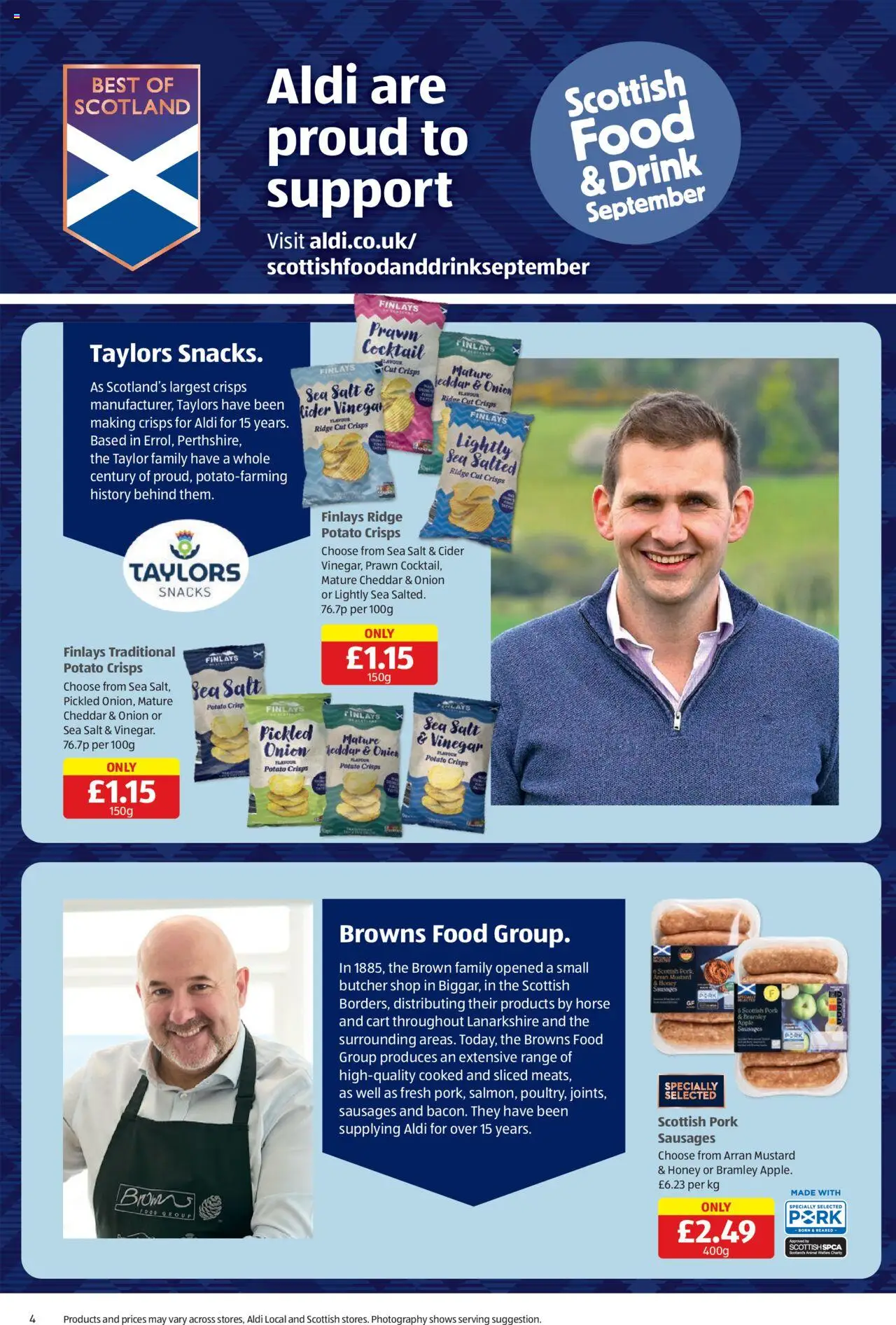  | Page: 4 | Products: Ridge, Potato crisps, Pork, Retek
