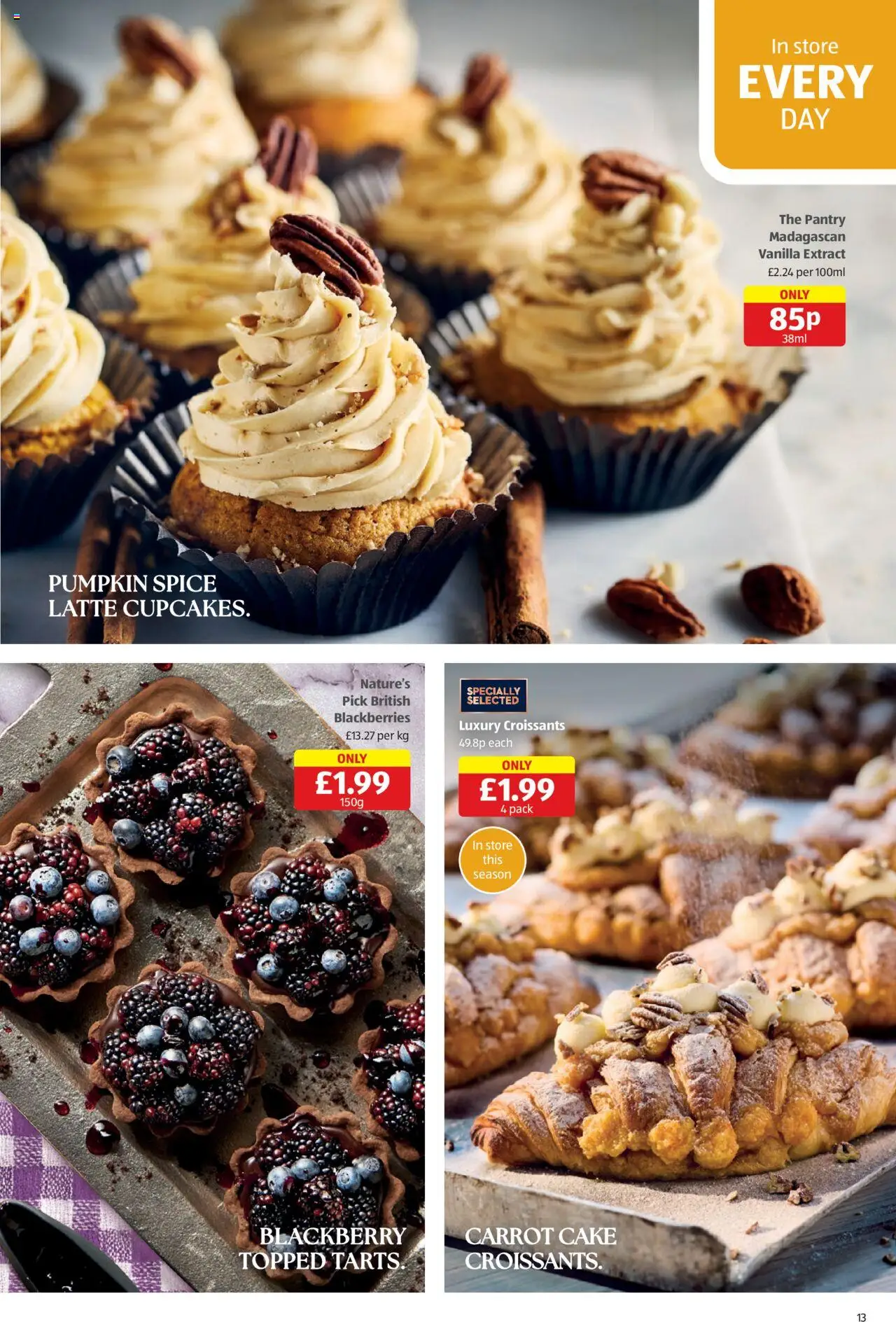  | Page: 13 | Products: Carrot, Cake, Vanilla