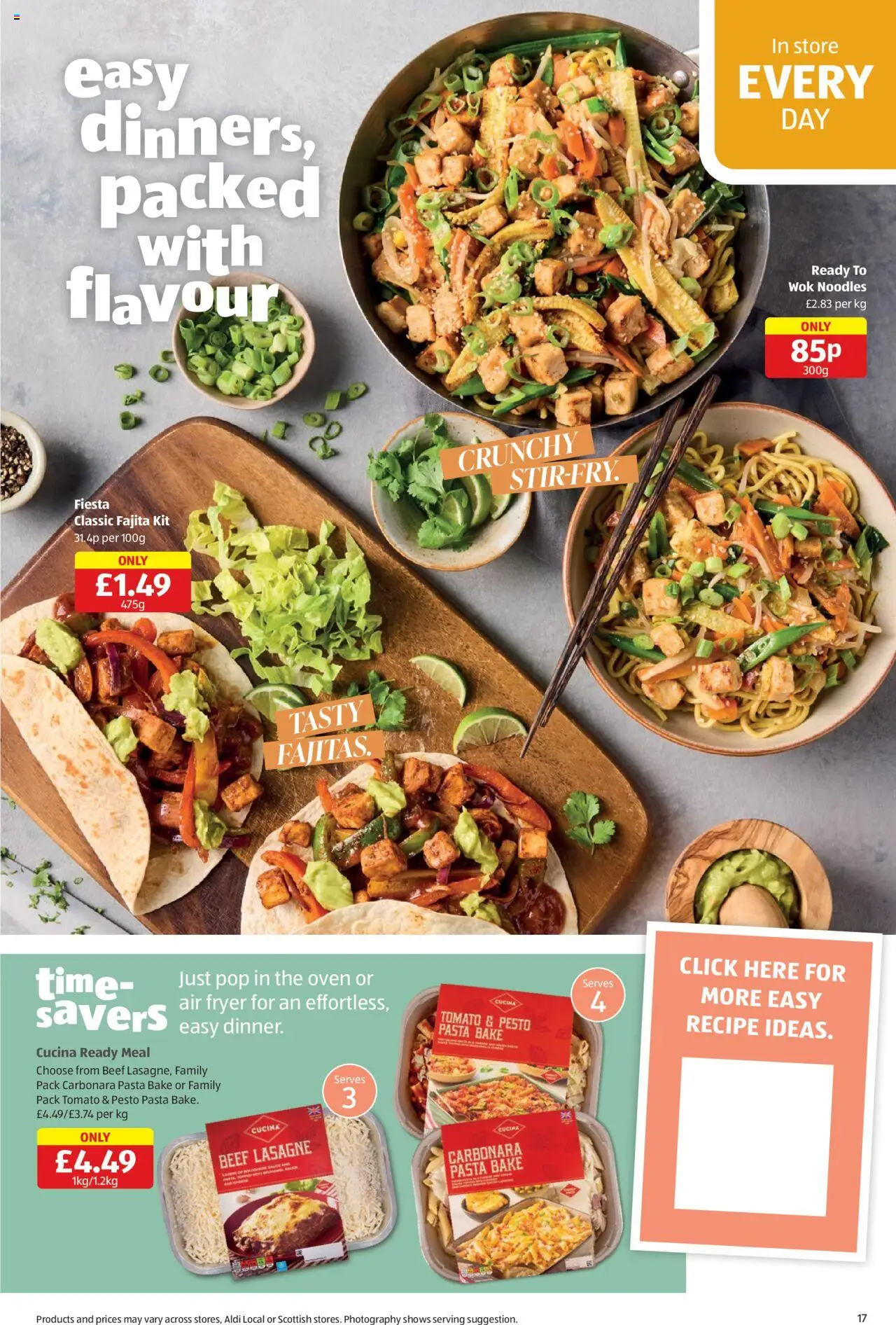  | Page: 17 | Products: Noodles, Beef, Fajita, Fryer