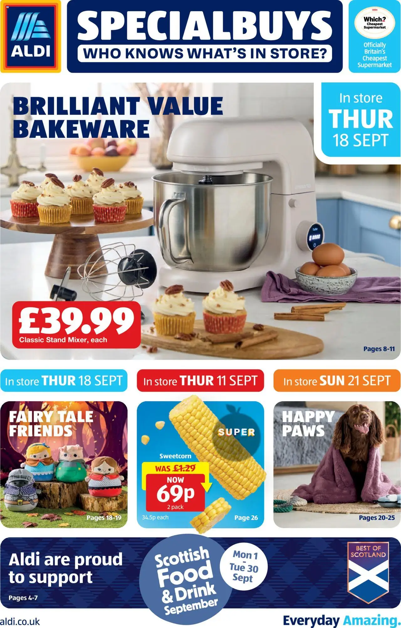 Aldi – Weekly offers Scottish Specialbuys (18/09/2025 – 21/09/2025) – Offers Online