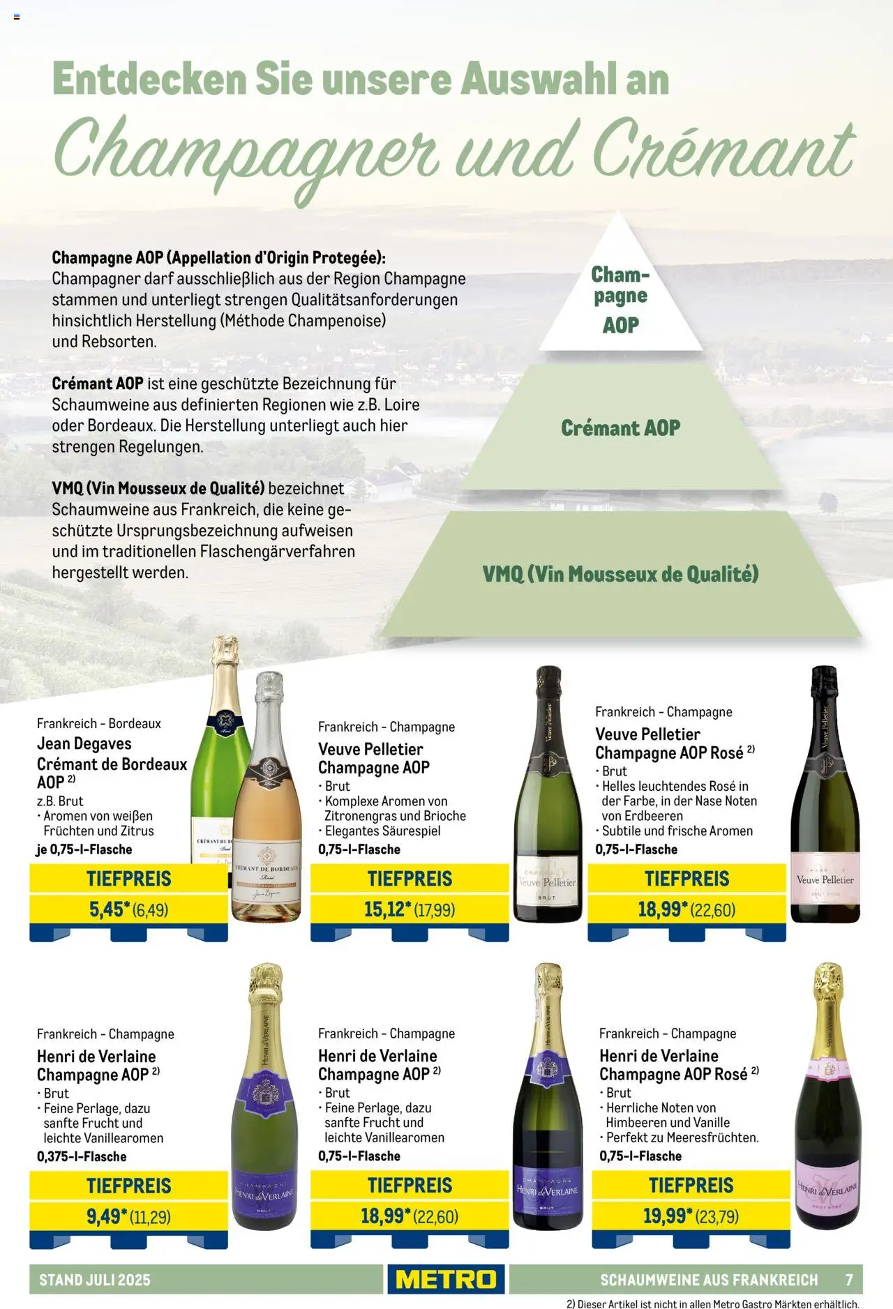 Metro - Hauswein Katalog – gültig ab 01.07.2025 | Seite: 7 | Produkte: Himbeeren, Zitronengras, Erdbeeren