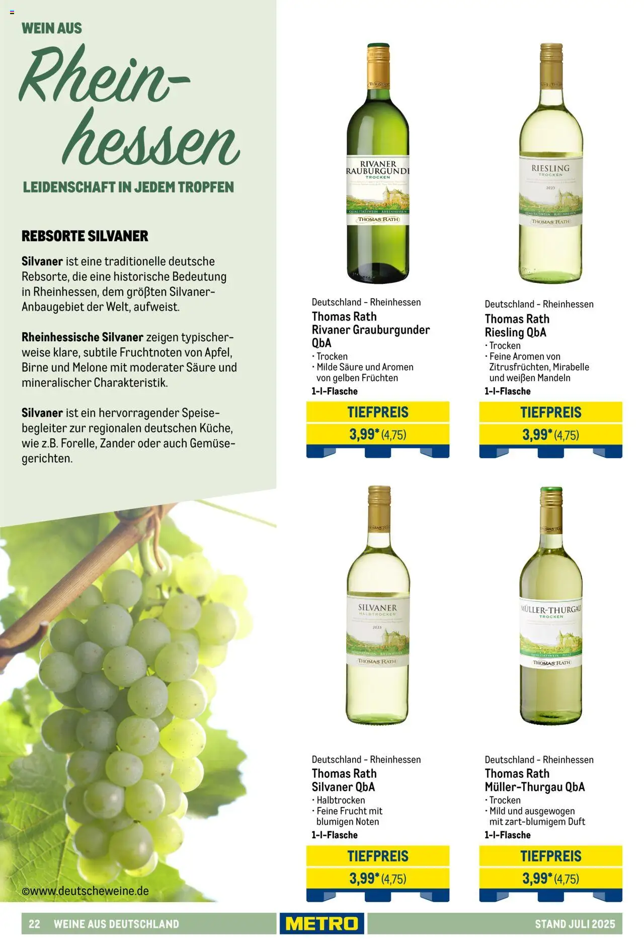 Metro - Hauswein Katalog – gültig ab 01.07.2025 | Seite: 22 | Produkte: Duft, Mandeln, Gemüse, Birne