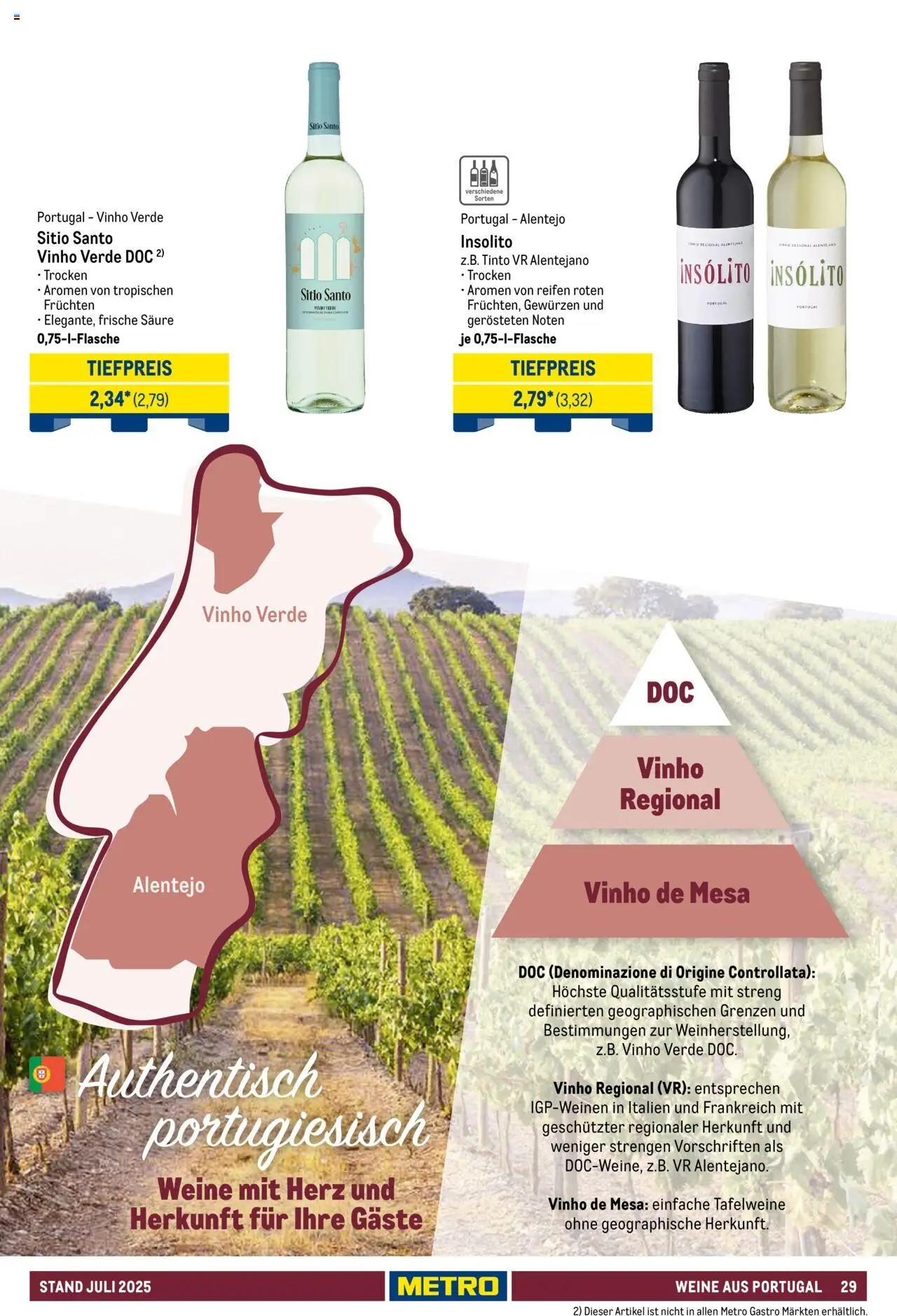 Metro - Hauswein Katalog – gültig ab 01.07.2025 | Seite: 29