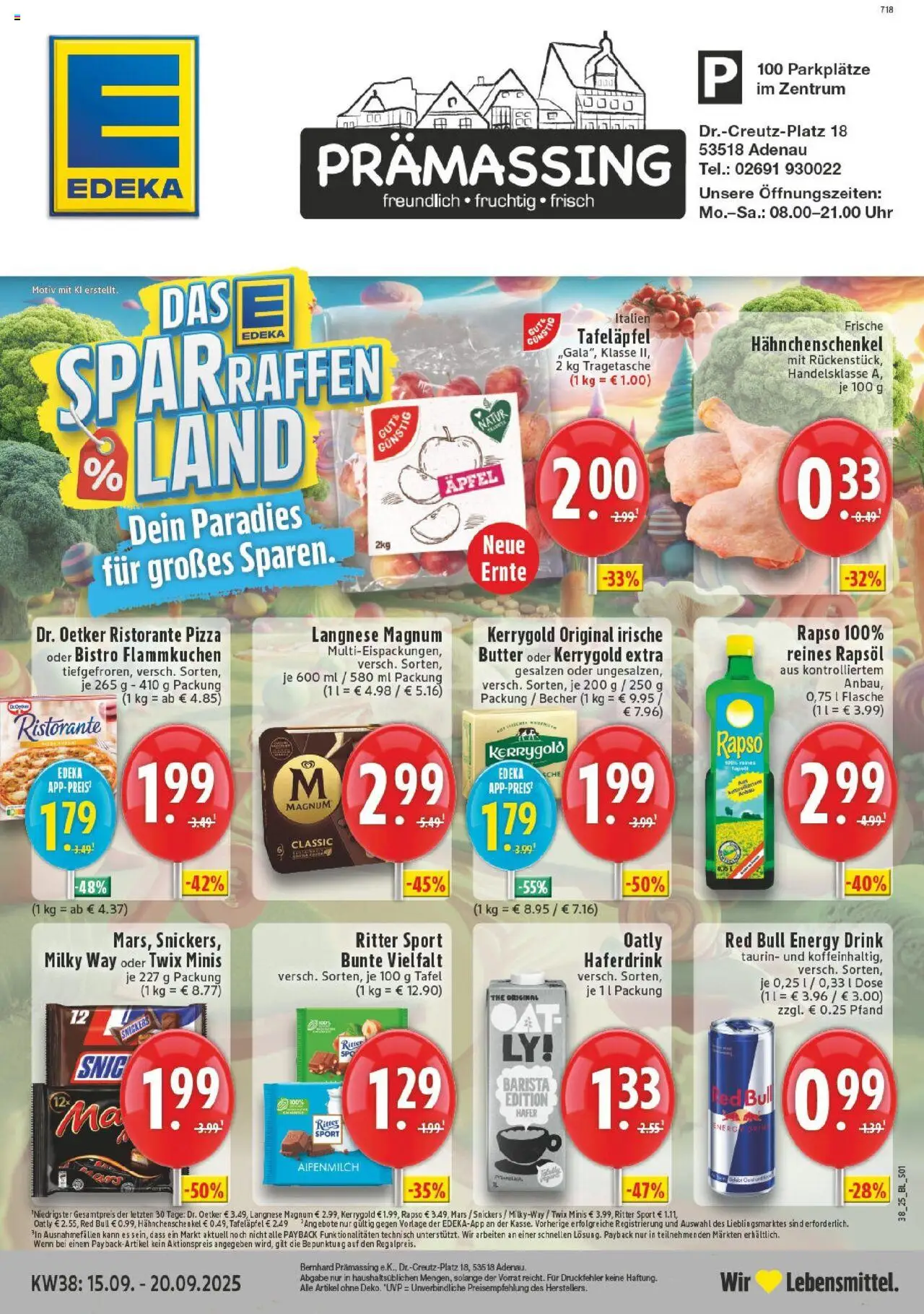 Edeka prospekt Adenau / Eifel	 (ab 14.09.2025) » Angebote Online