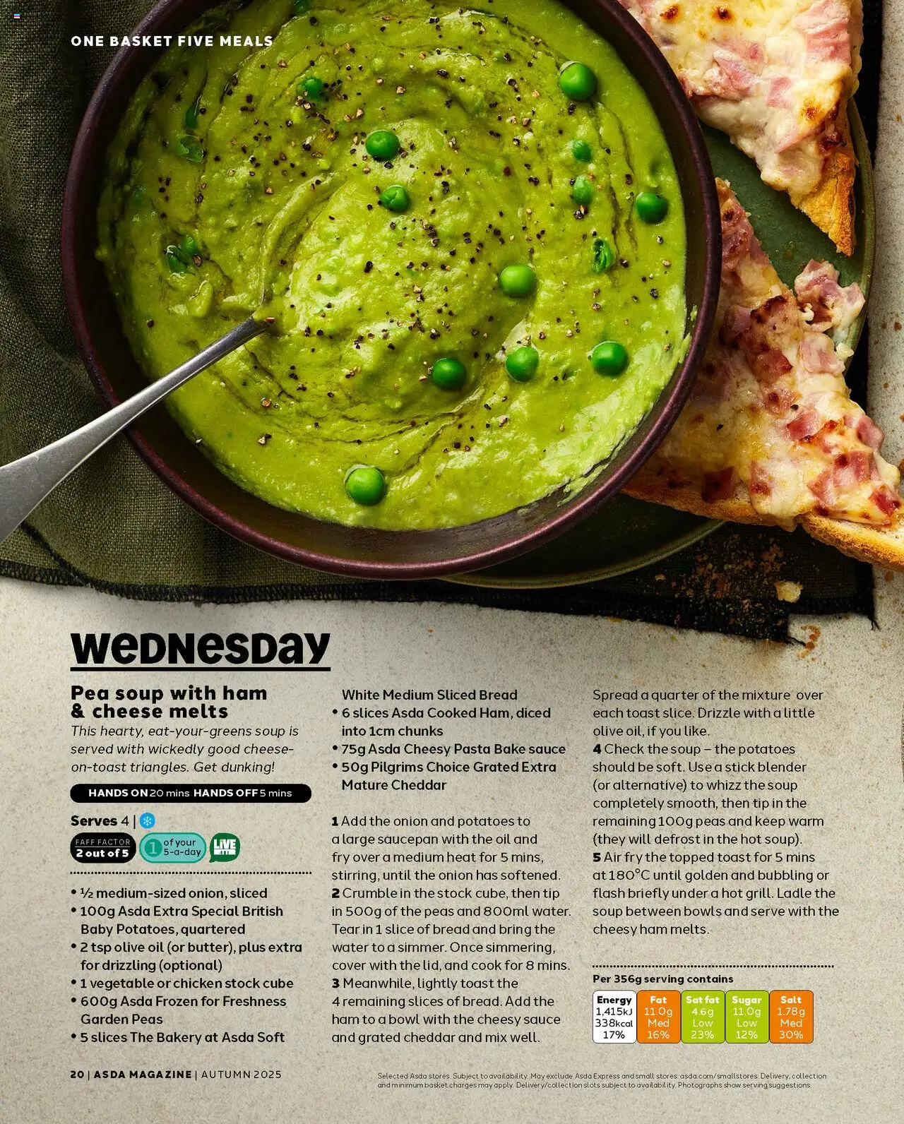  | Page: 20 | Products: Onion, Olive oil, Cheddar, Ham