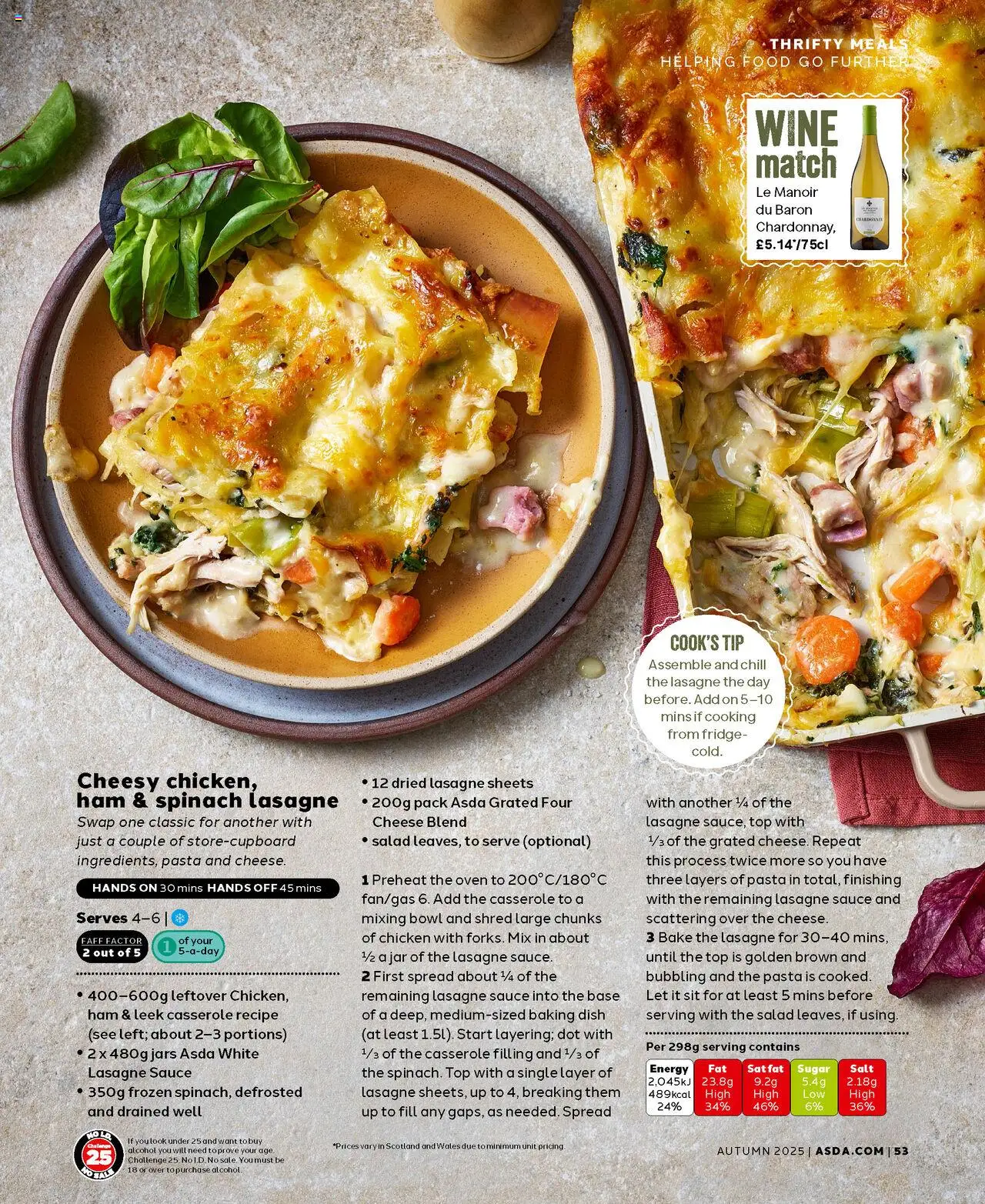  | Page: 53 | Products: Sauce, Chicken, Papier carton, Spinach