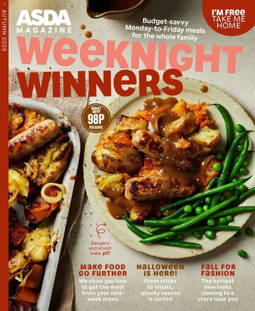 Asda – Autumn 2025 (from Monday 01/09/2025) – Offers Online