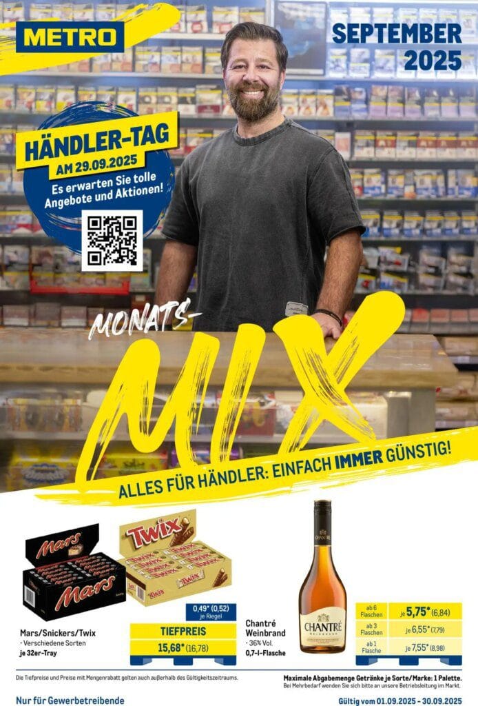 Metro  Monats-Mix (ab 01.09.2025) zum Blättern