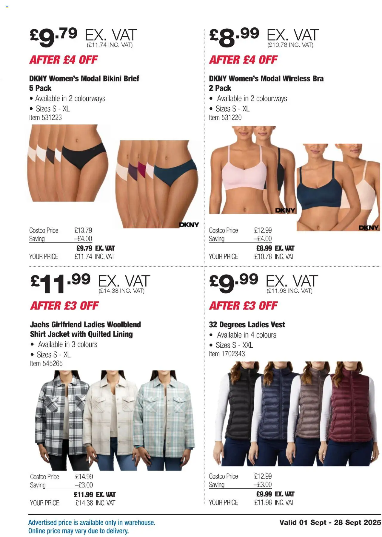  | Page: 11 | Products: Shirt, Vest, Jacket, Bra