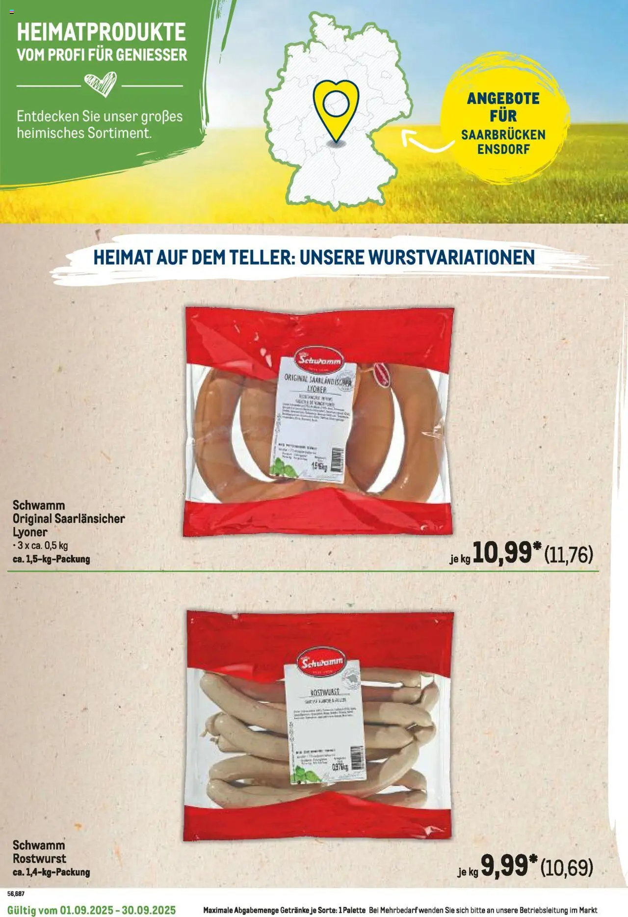 Metro Regionaler Flyer – gültig ab 01.09.2025 | Seite: 6