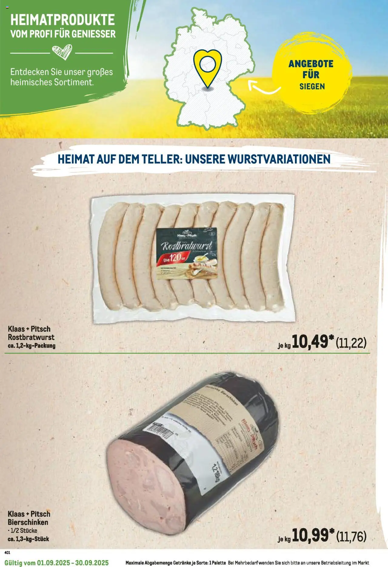 Metro Regionaler Flyer – gültig ab 01.09.2025 | Seite: 8