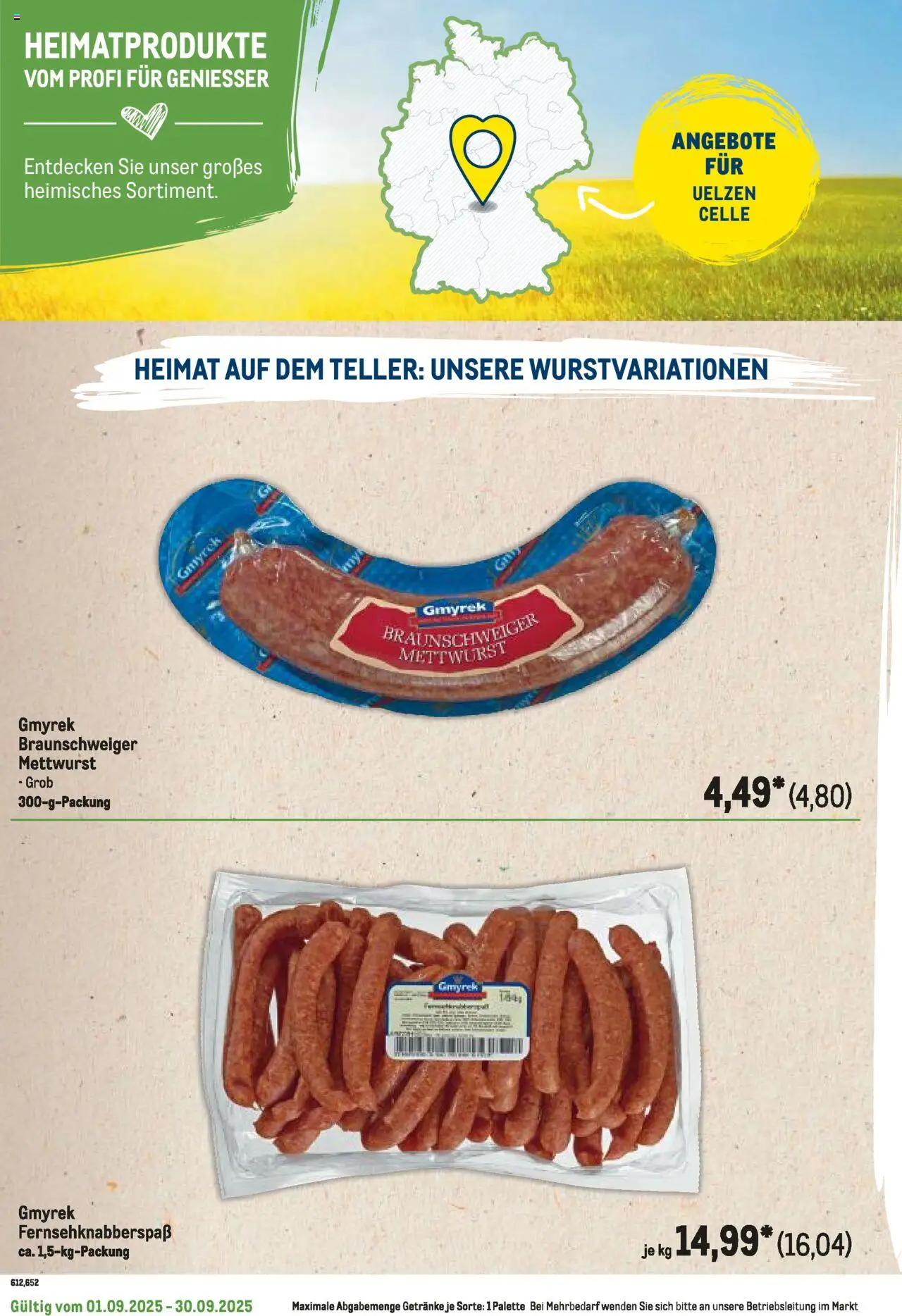 Metro Regionaler Flyer – gültig ab 01.09.2025 | Seite: 28