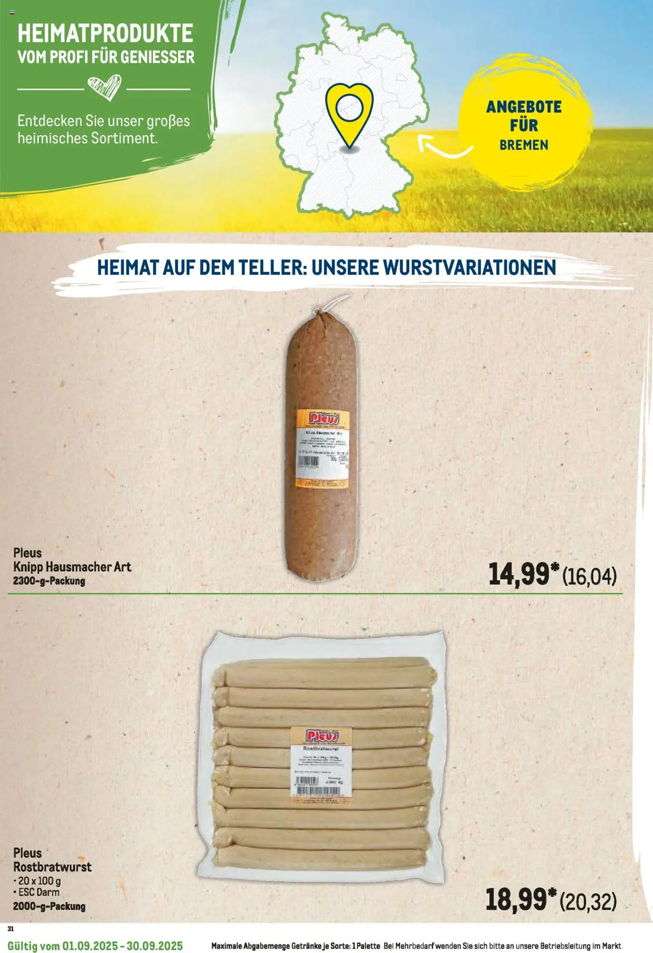 Metro Regionaler Flyer – gültig ab 01.09.2025 | Seite: 38
