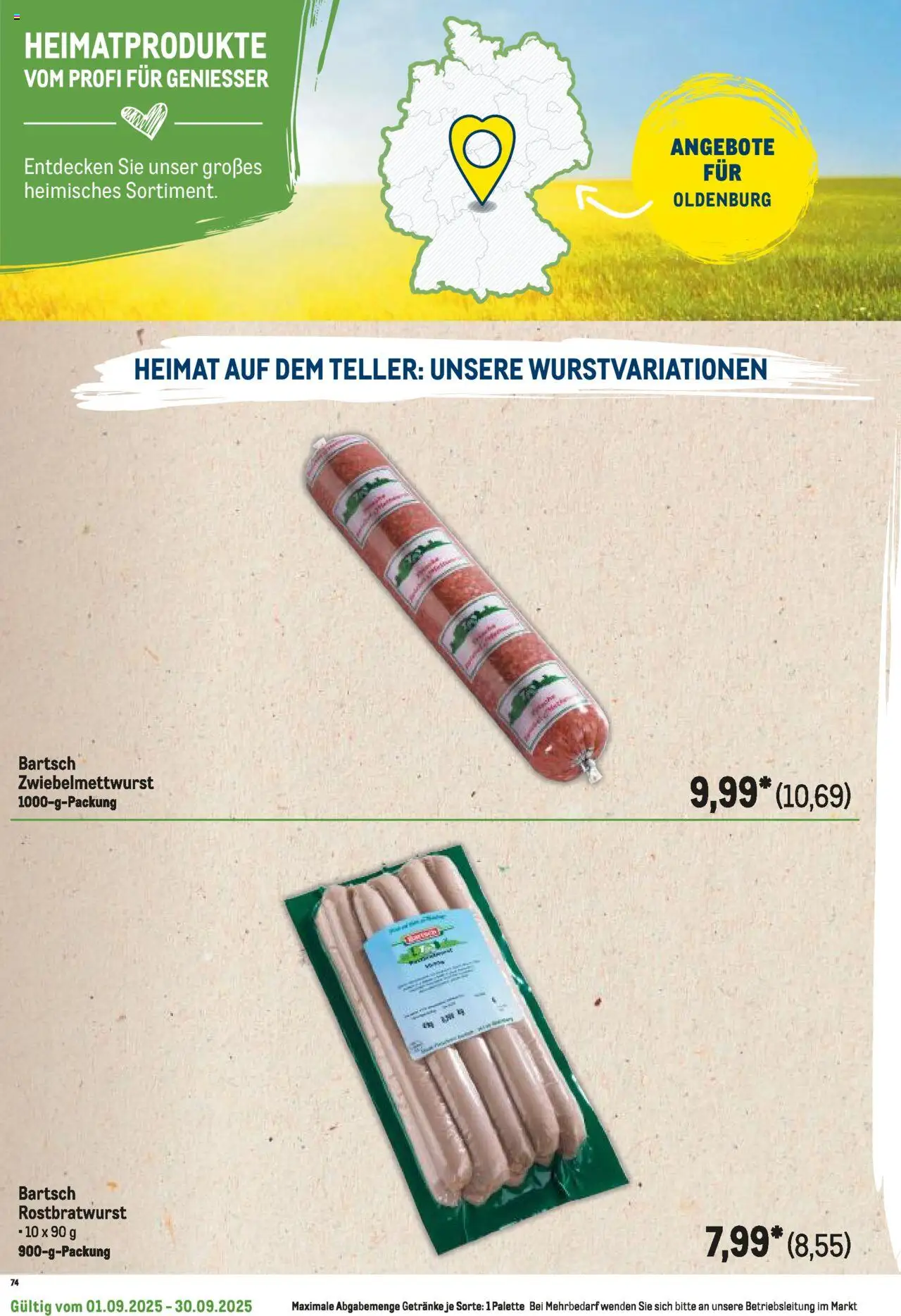 Metro Regionaler Flyer – gültig ab 01.09.2025 | Seite: 42