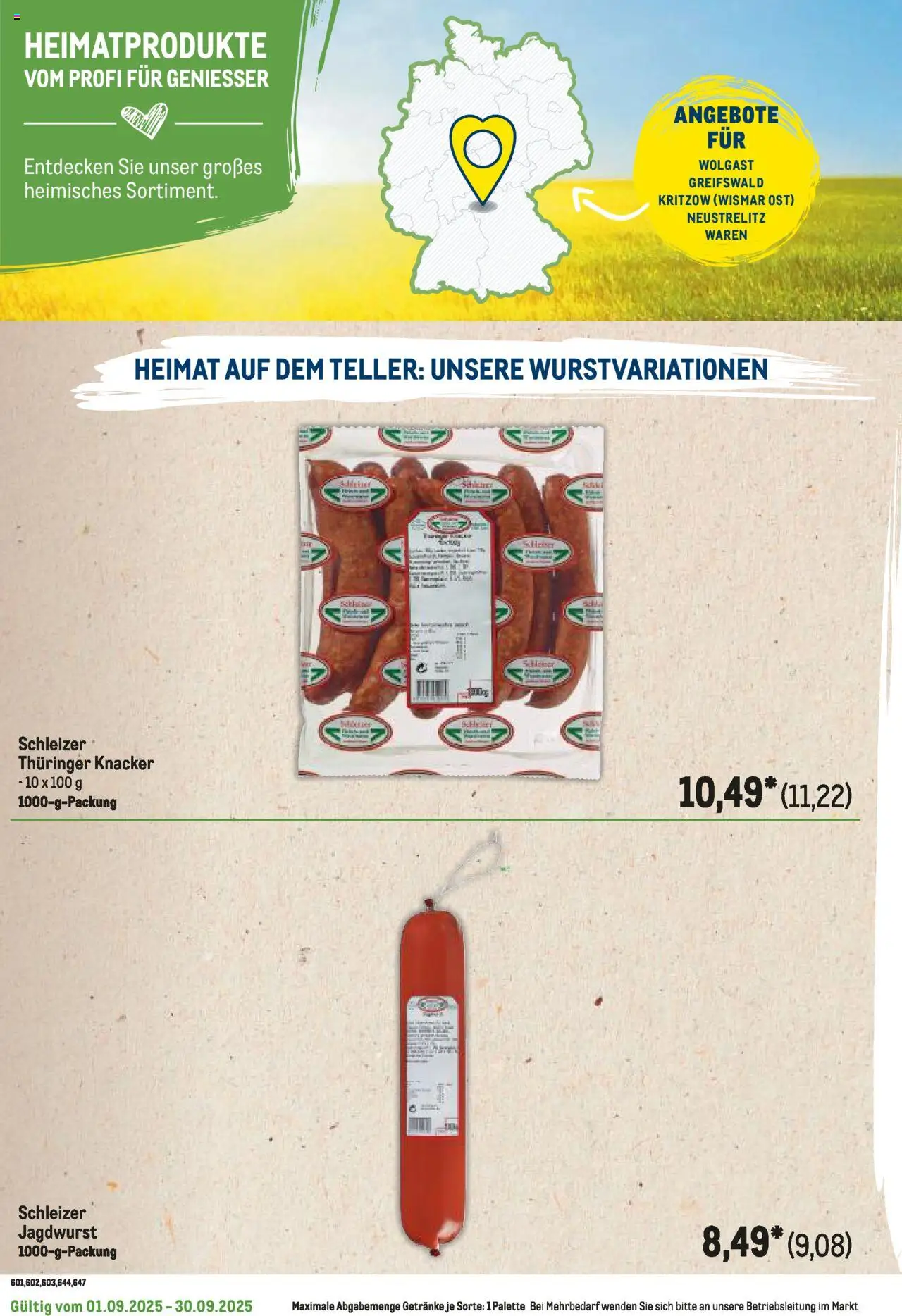 Metro Regionaler Flyer – gültig ab 01.09.2025 | Seite: 56