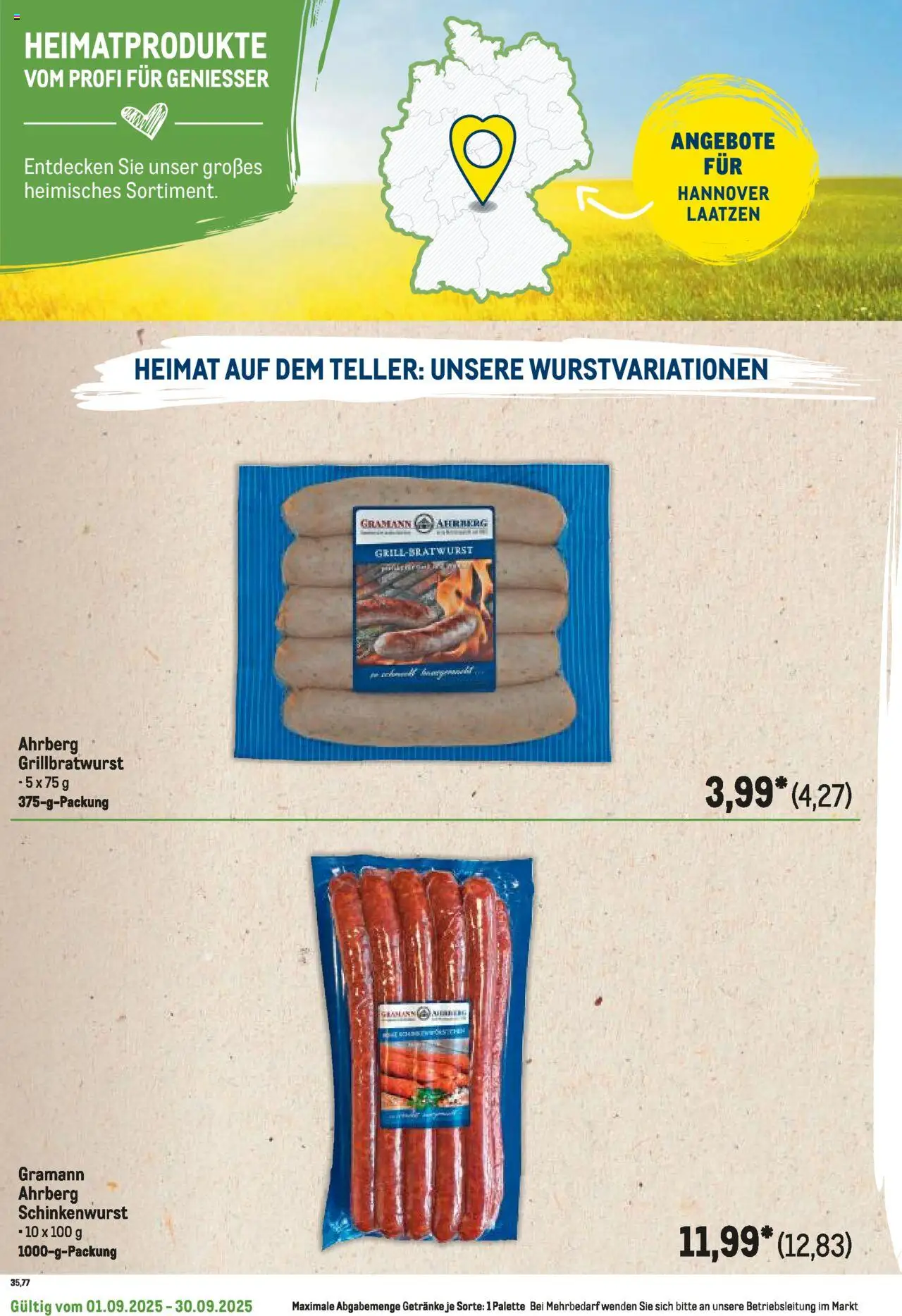 Metro Regionaler Flyer – gültig ab 01.09.2025 | Seite: 76