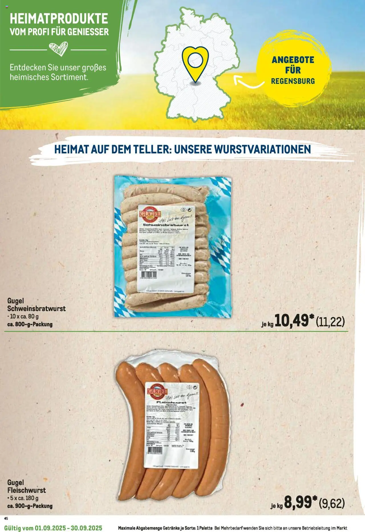 Metro Regionaler Flyer – gültig ab 01.09.2025 | Seite: 106